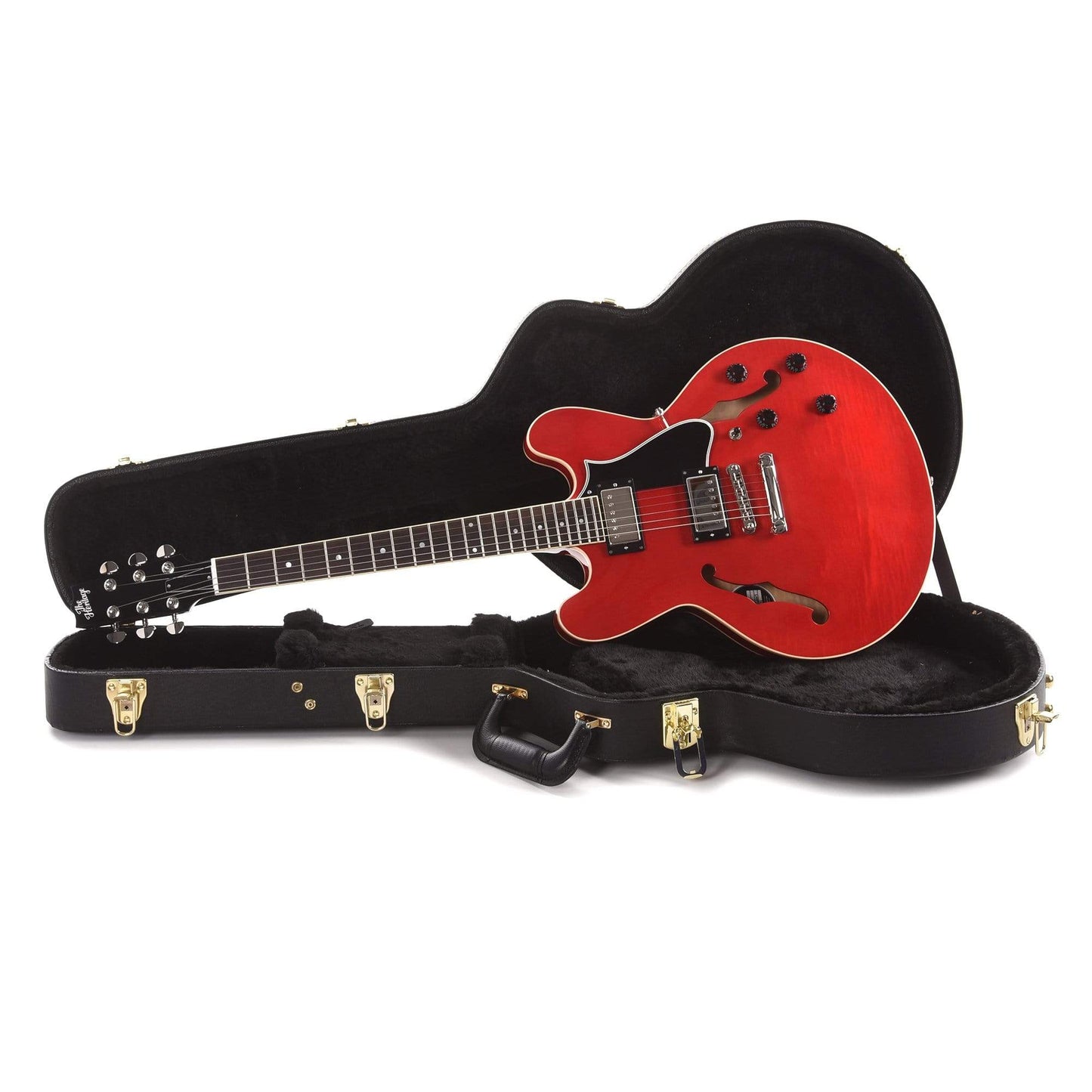 Heritage H-535 Standard Semi-Hollow Translucent Cherry Electric Guitars / Semi-Hollow