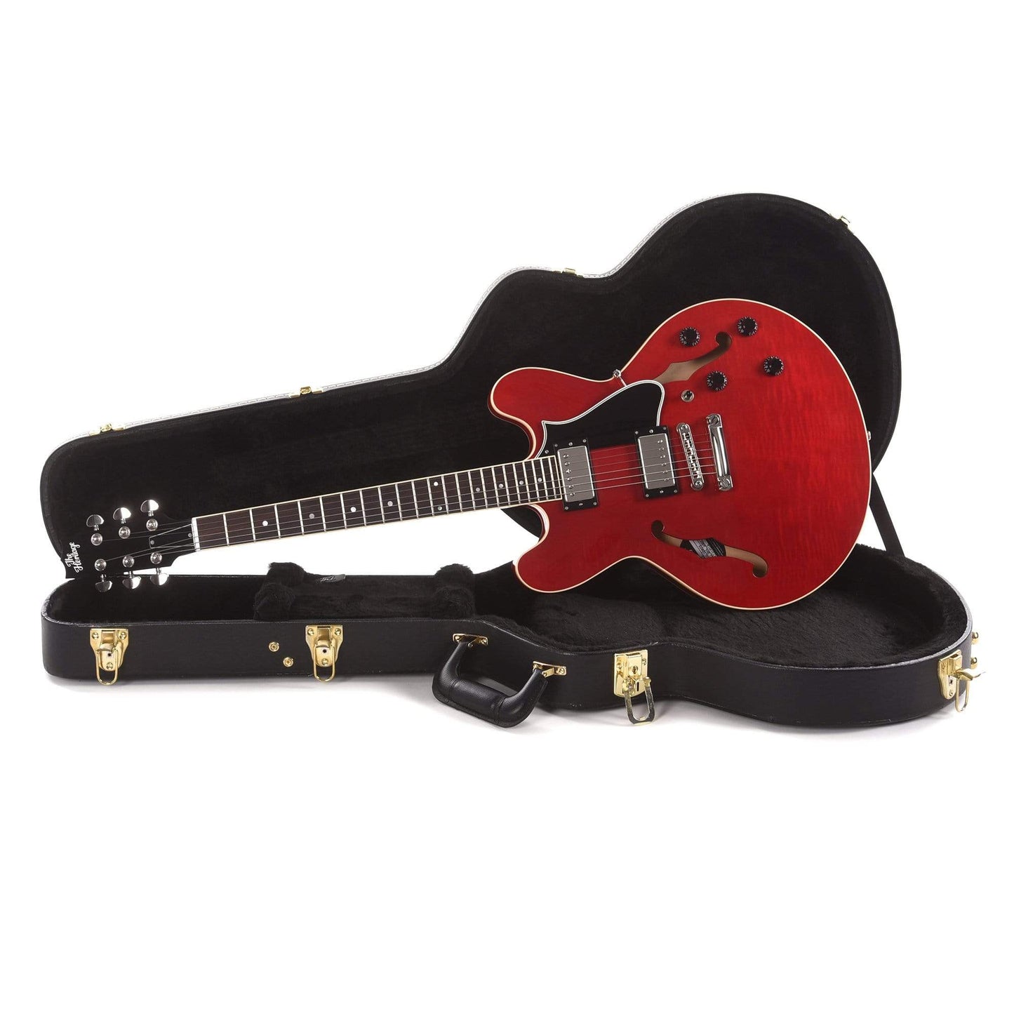 Heritage H-535 Standard Semi-Hollow Translucent Cherry Electric Guitars / Semi-Hollow