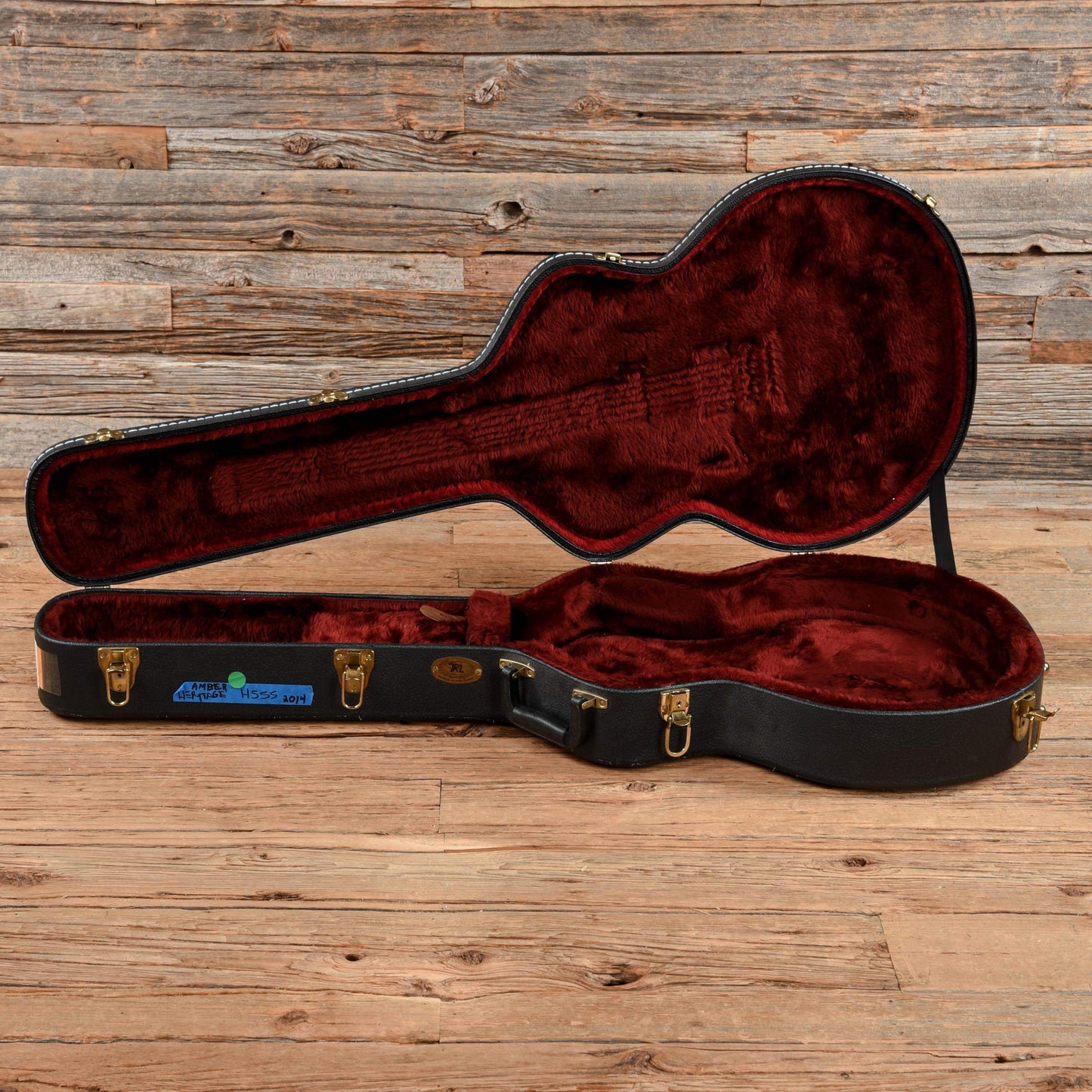 Heritage H-555 Amber 2014 Electric Guitars / Semi-Hollow
