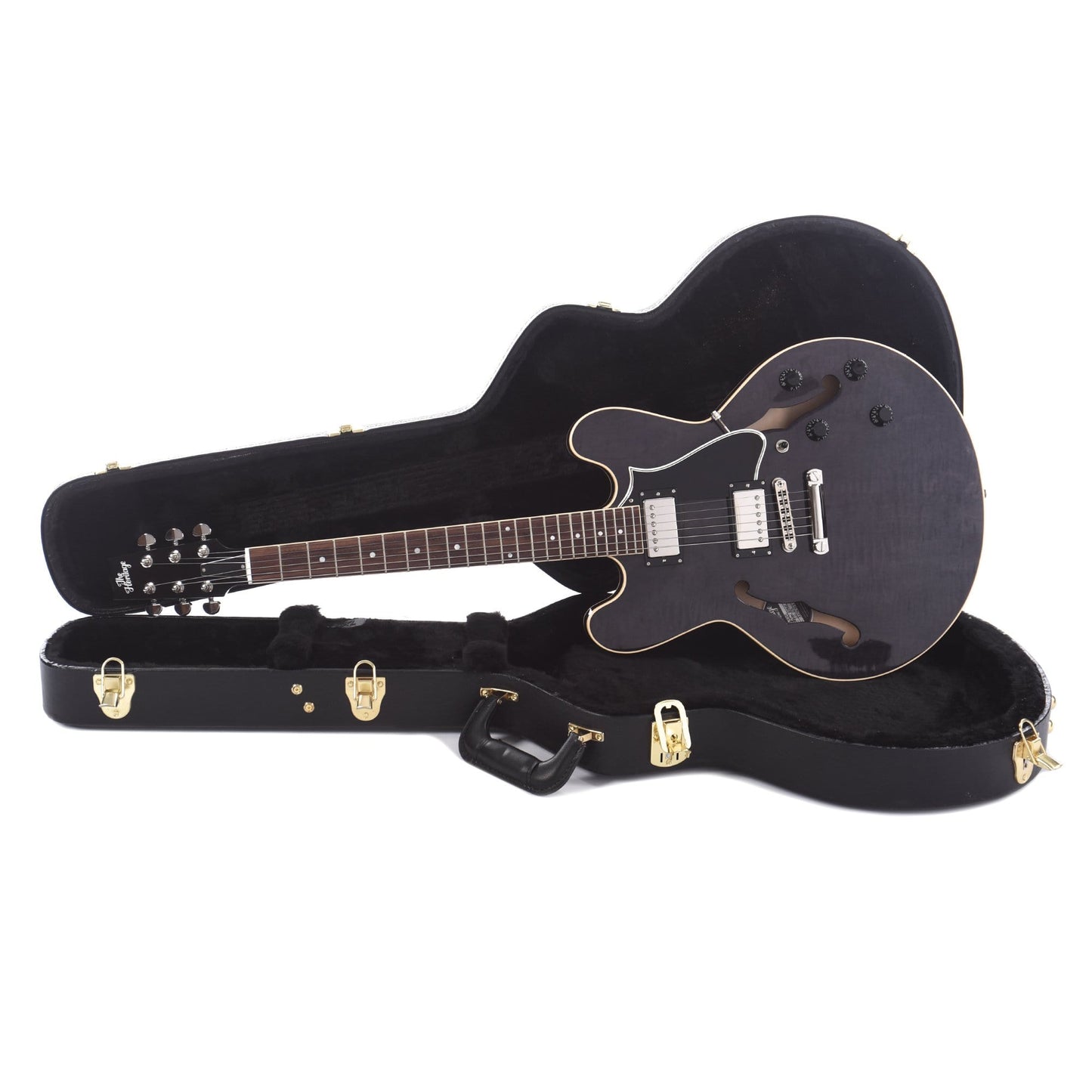 Heritage Standard H-535 Semi-Hollow Black Translucent Electric Guitars / Semi-Hollow