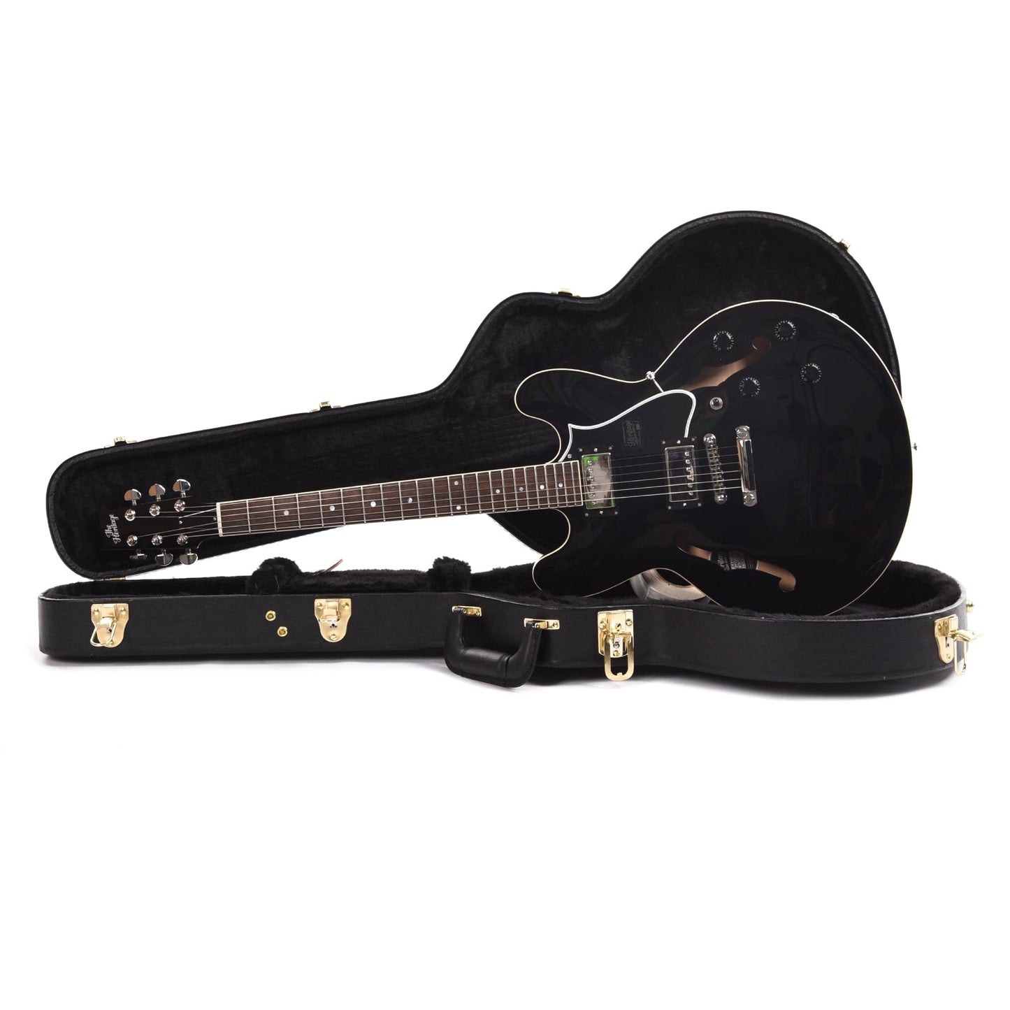 Heritage Standard H-535 Semi-Hollow Ebony Electric Guitars / Semi-Hollow