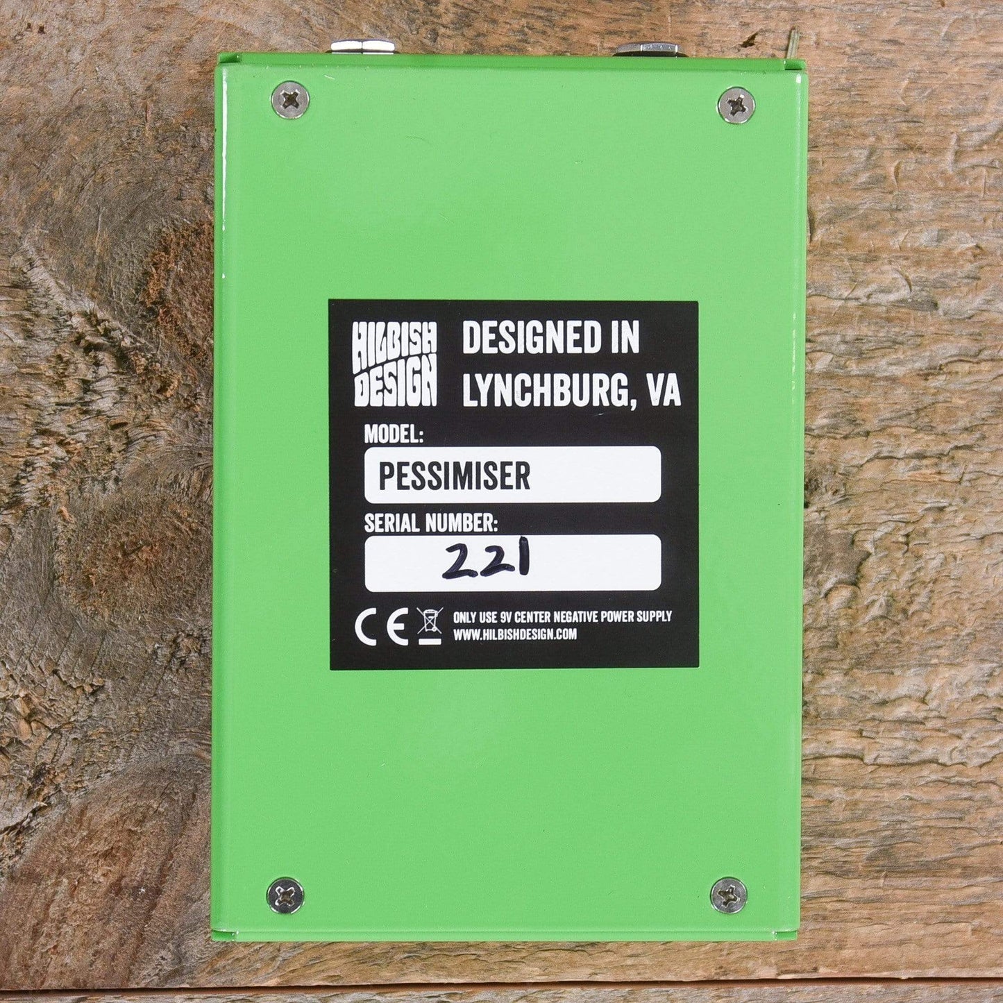 Hilbish Design Pessimiser King Buzzo Signature Distortion Effects and Pedals / Distortion