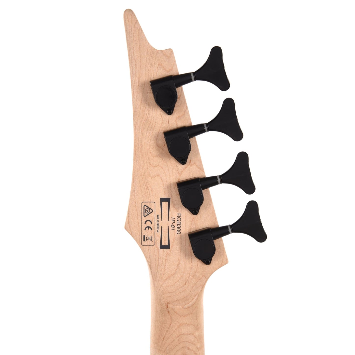 Ibanez RGB300 Standard Bass Black Flat Bass Guitars / 4-String