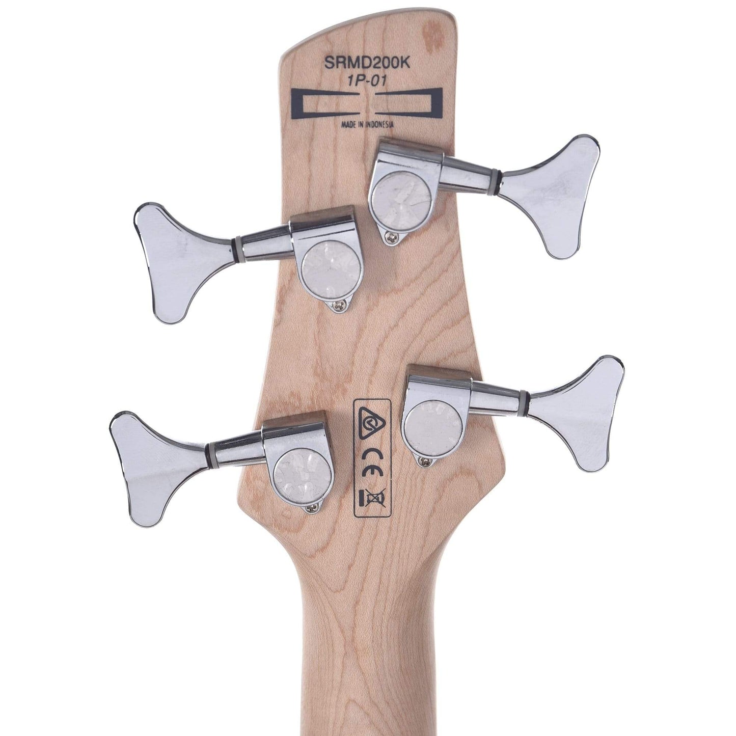 Ibanez SRMD200K SR Standard Bass Vintage White Bass Guitars / 4-String