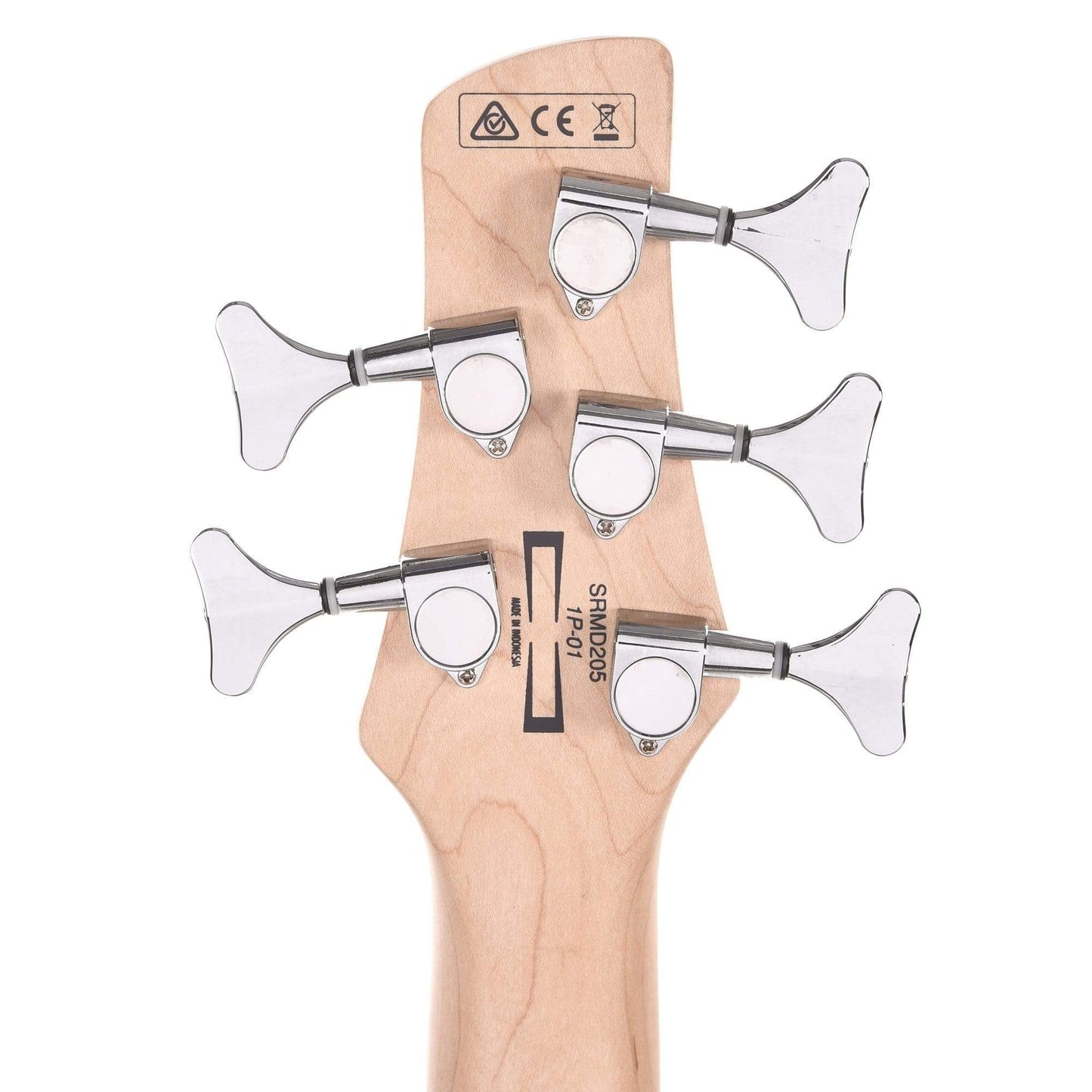 Ibanez SRMD205 Mezzo 5-String Bass Black Flat Bass Guitars / 5-String or More