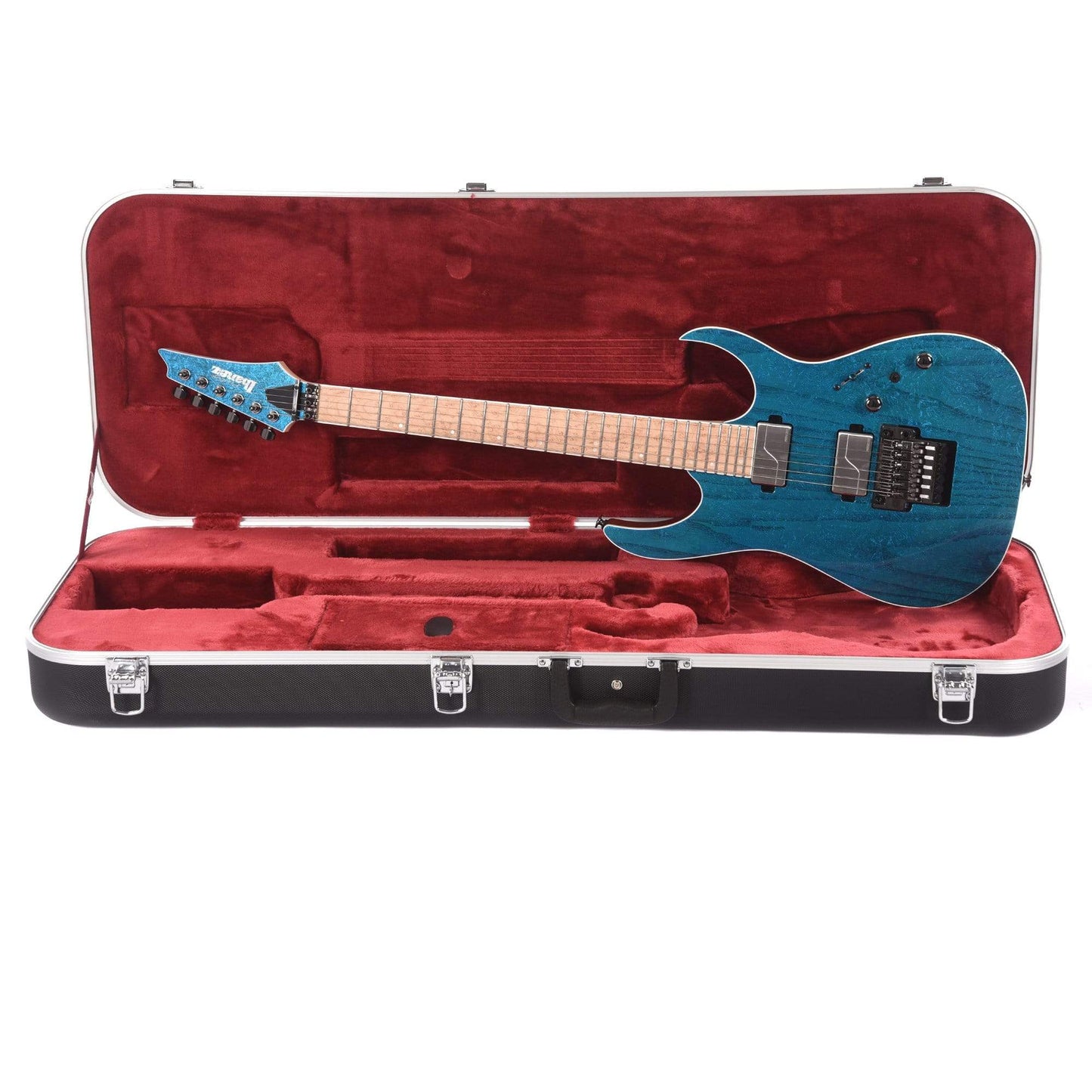 Ibanez RG5120 RG Prestige Frozen Ocean w/Fishman Fluence Pickups Electric Guitars / Solid Body