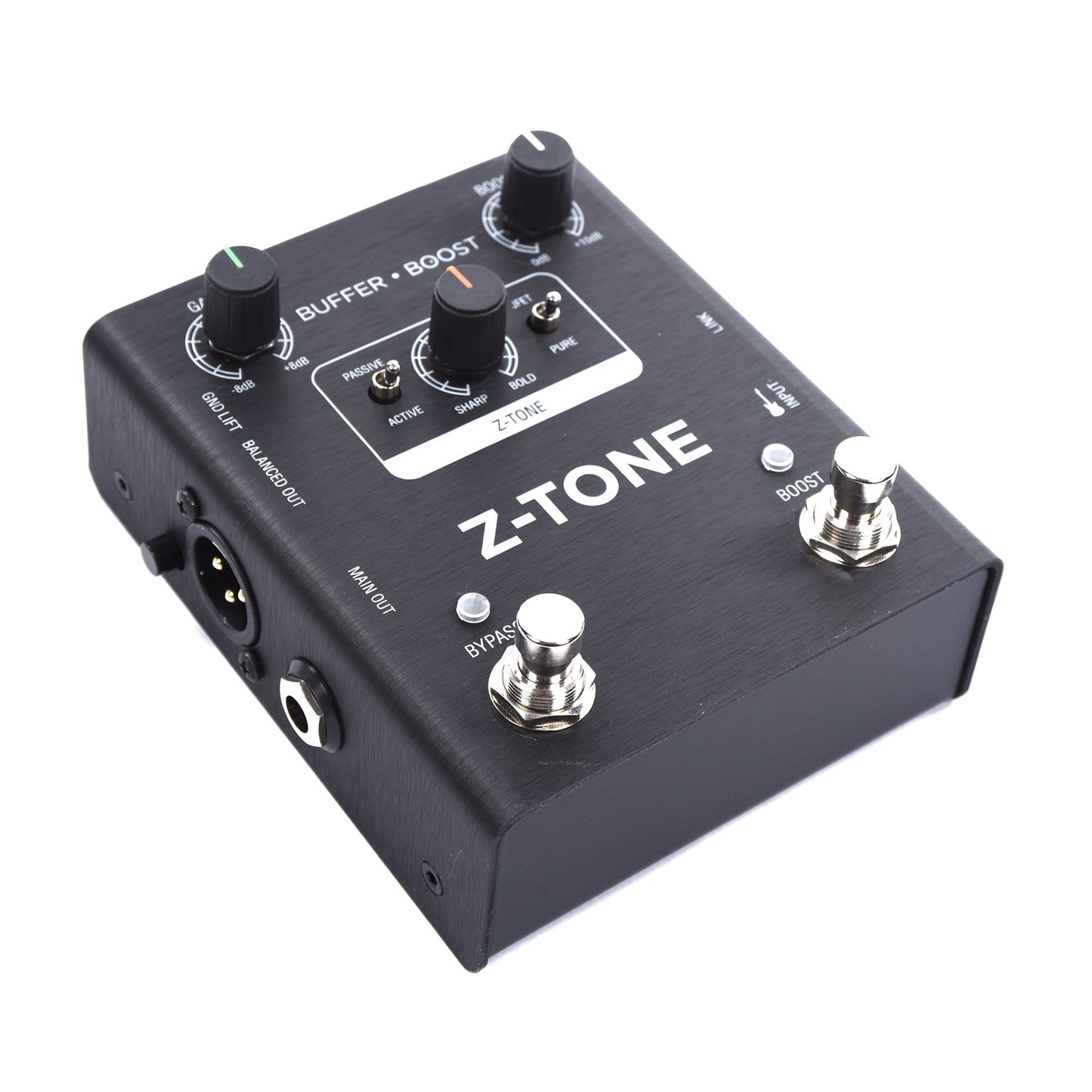 IK Multimedia Z-TONE Buffer Boost Preamp/DI Pedal Effects and Pedals / Overdrive and Boost