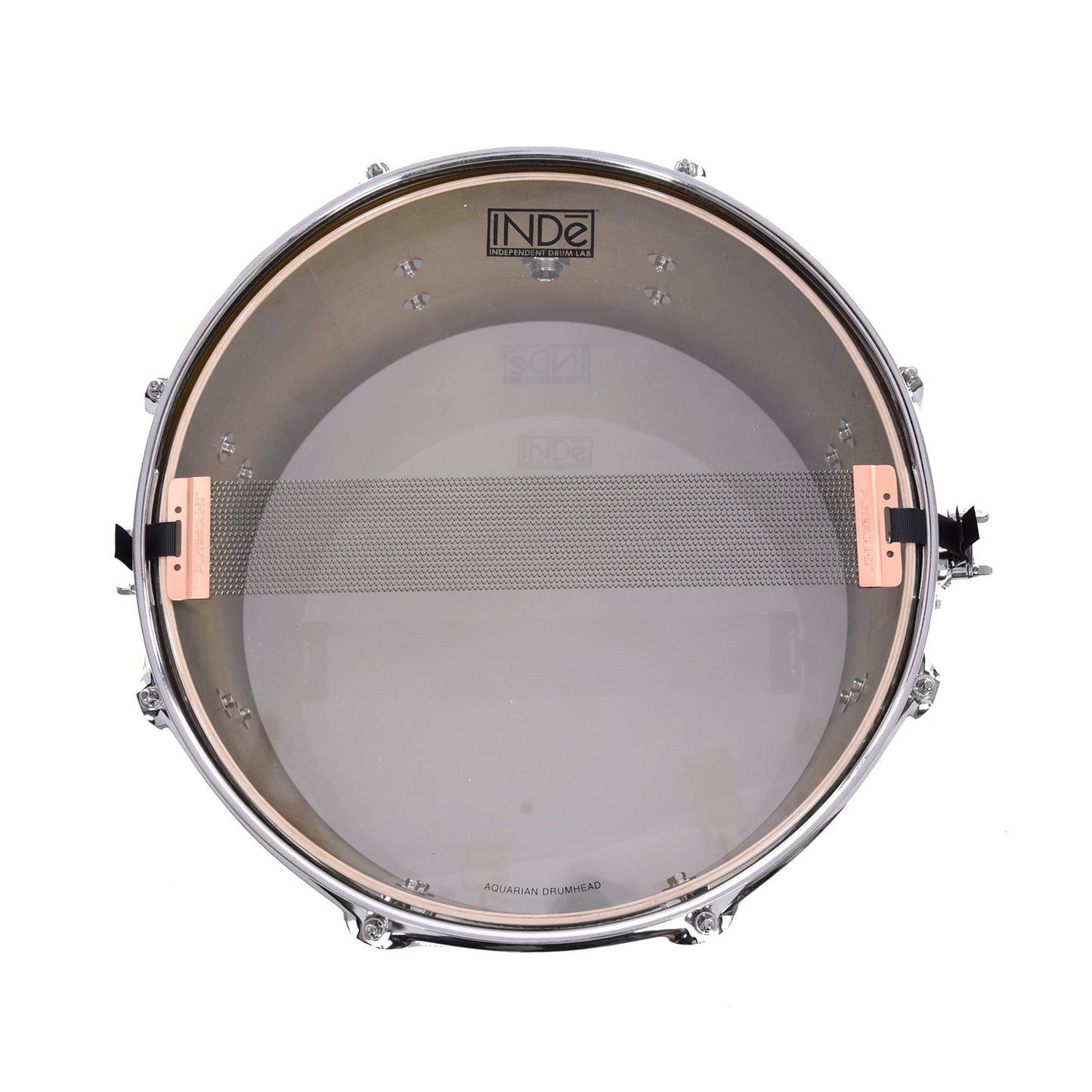 INDe Drum Lab 8x14 Maple Snare Drum Olive Burst Satin Lacquer Drums and Percussion / Acoustic Drums / Snare