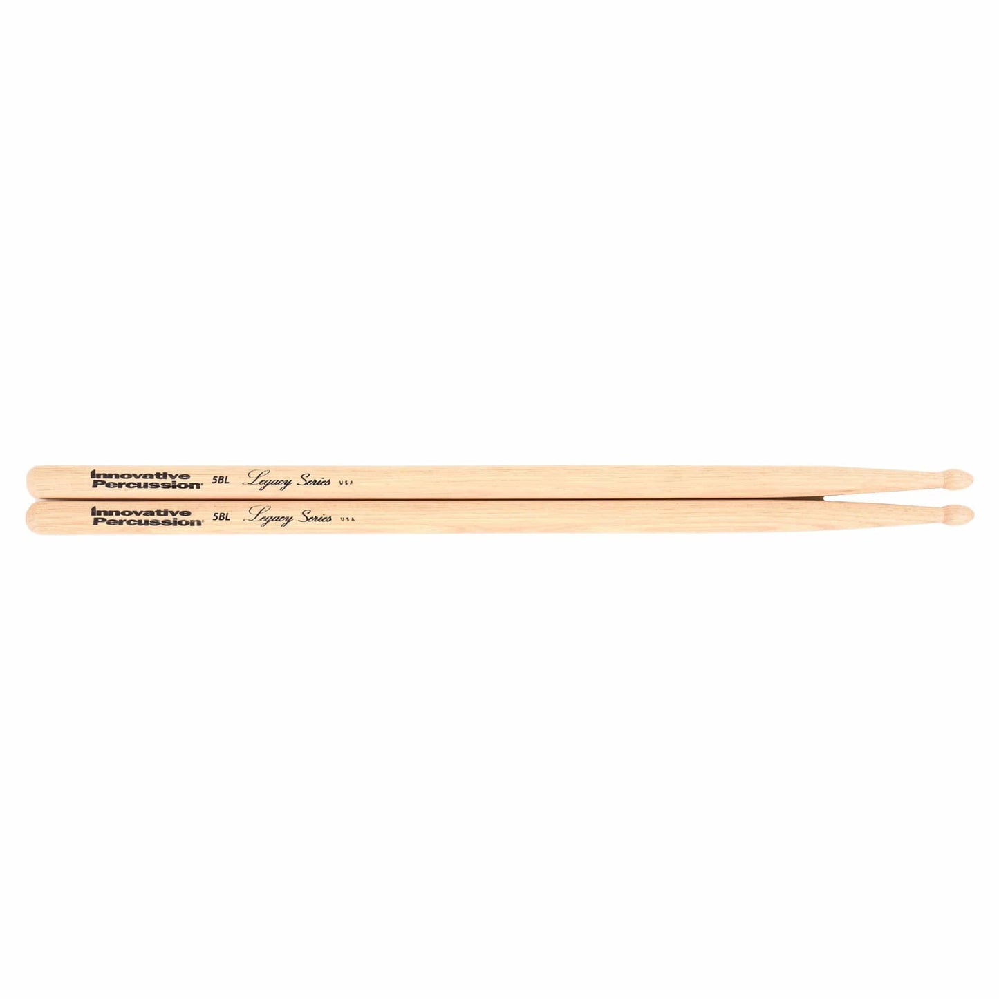 Innovative Percussion Legacy Series 5B Long Hickory Wood Tip Drum Sticks Drums and Percussion / Parts and Accessories / Drum Sticks and Mallets