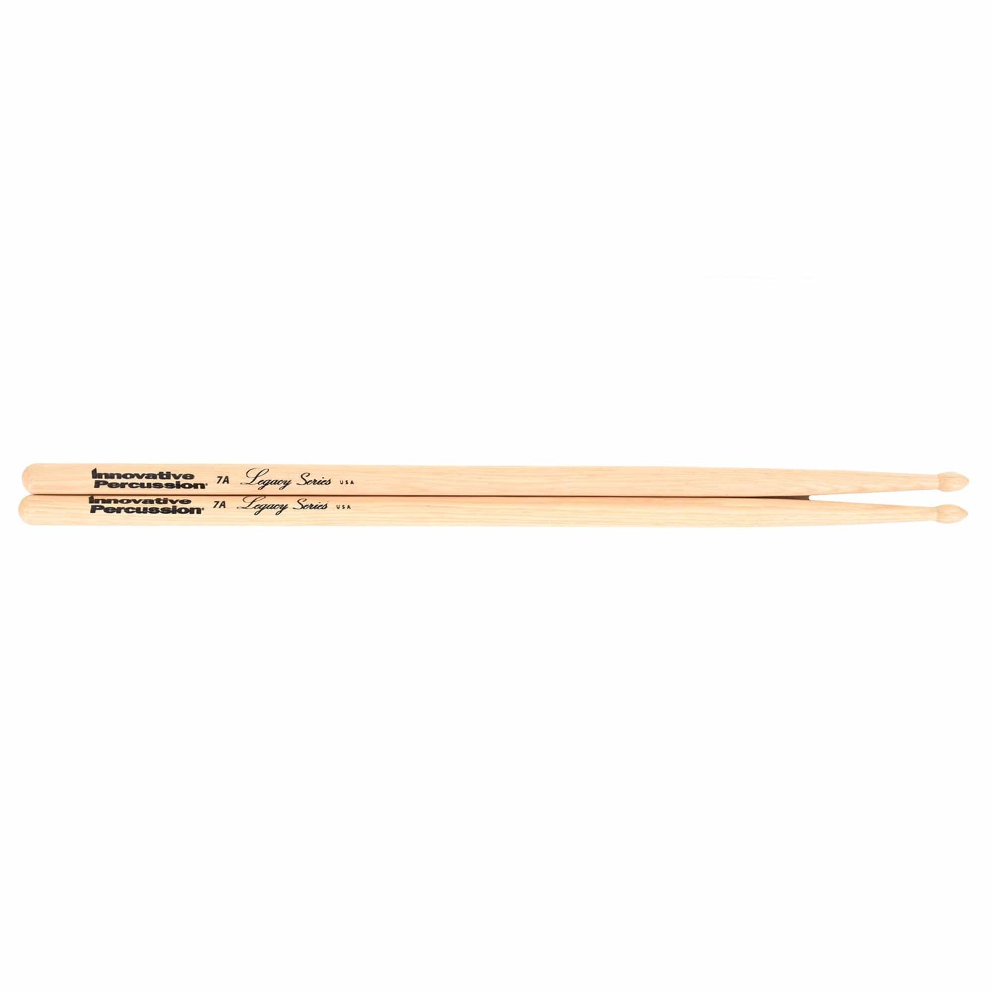 Innovative Percussion Legacy Series 7A Hickory Wood Tip Drum Sticks Drums and Percussion / Parts and Accessories / Drum Sticks and Mallets