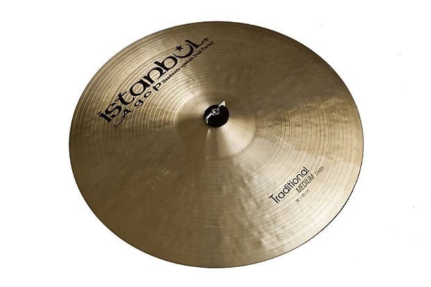 Istanbul Agop 19 Inch Traditional Medium Crash Cymbal MC19 Drums and Percussion / Cymbals / Crash