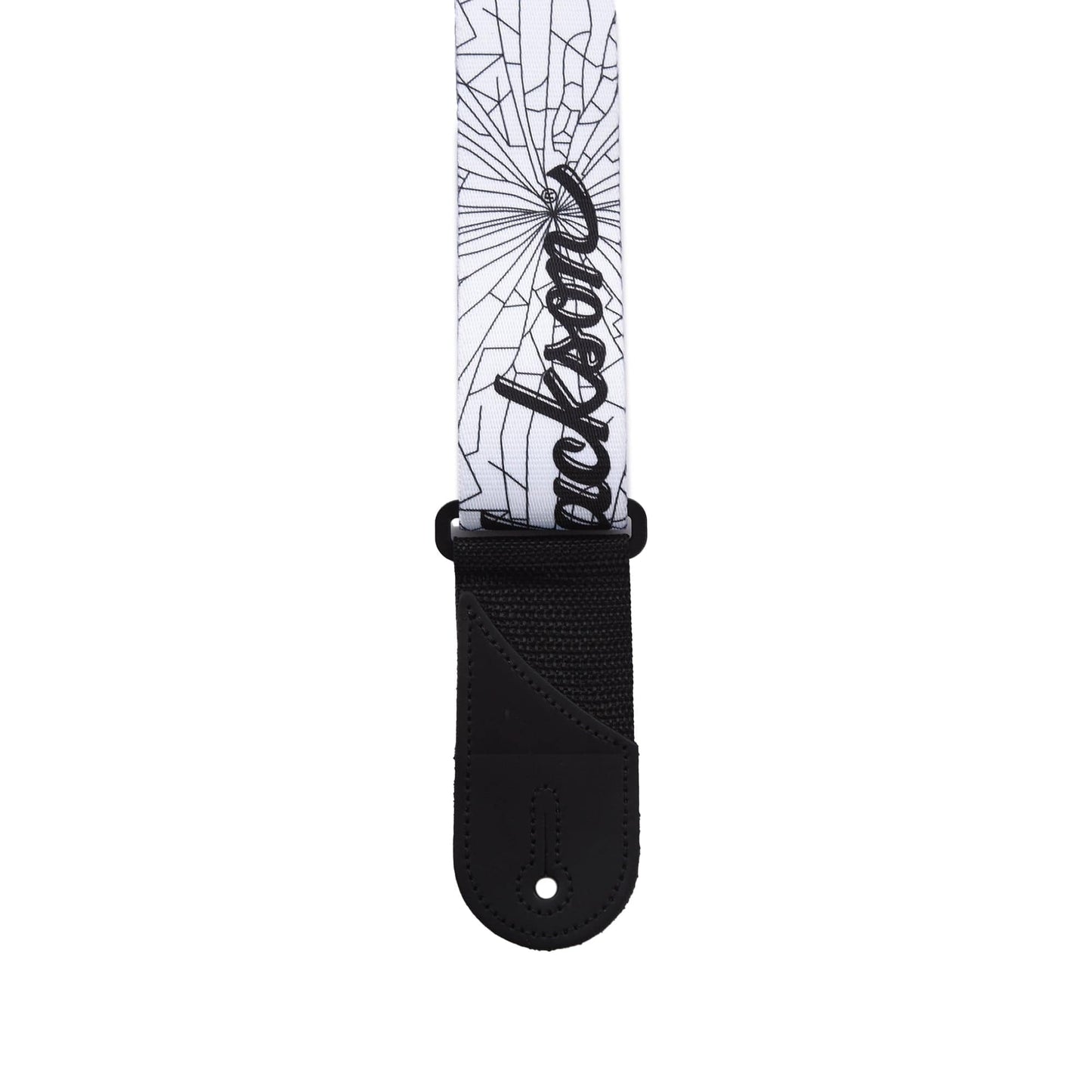 Jackson Cracked Mirror Strap White 2" Accessories / Straps