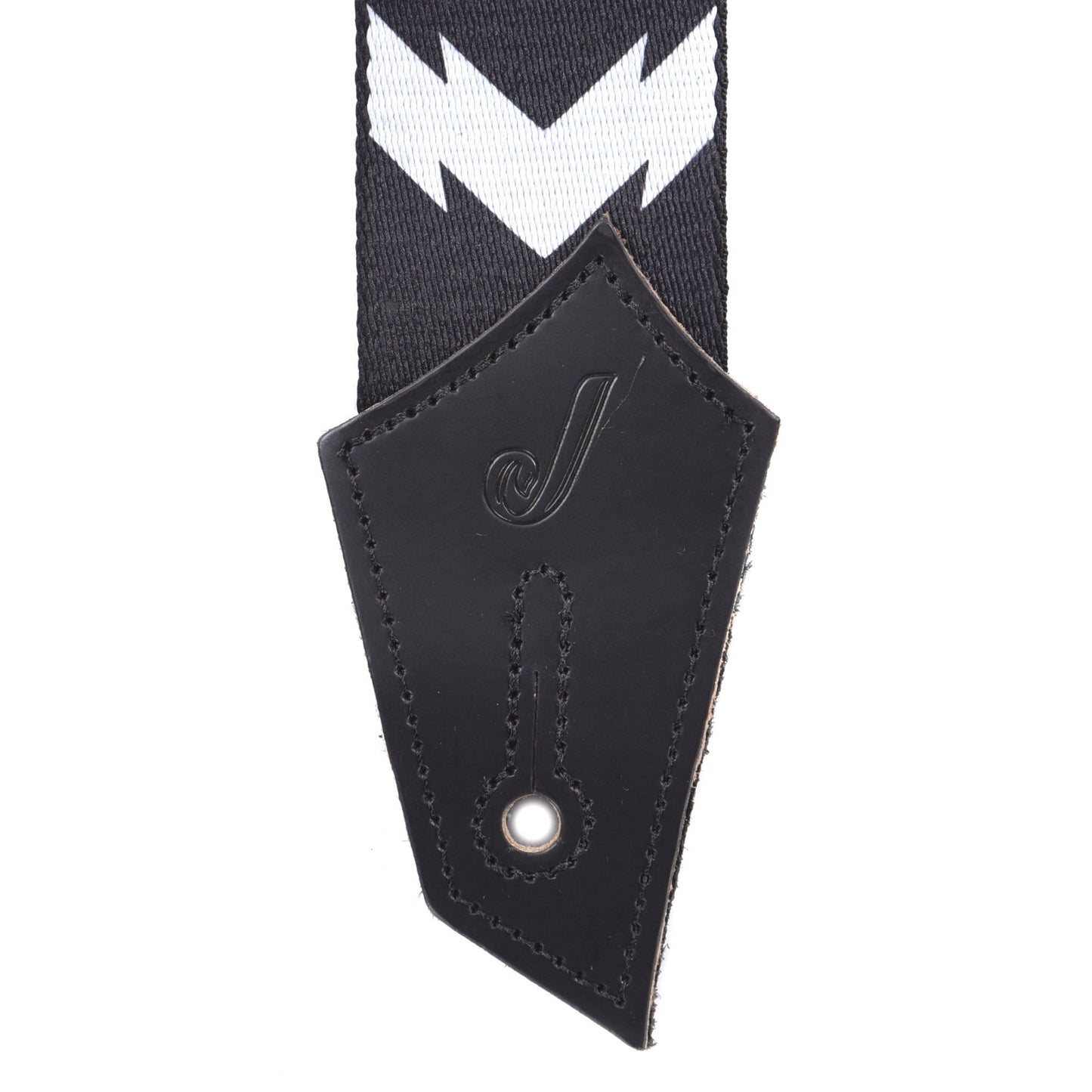 Jackson Double V Black/White Strap Accessories / Straps