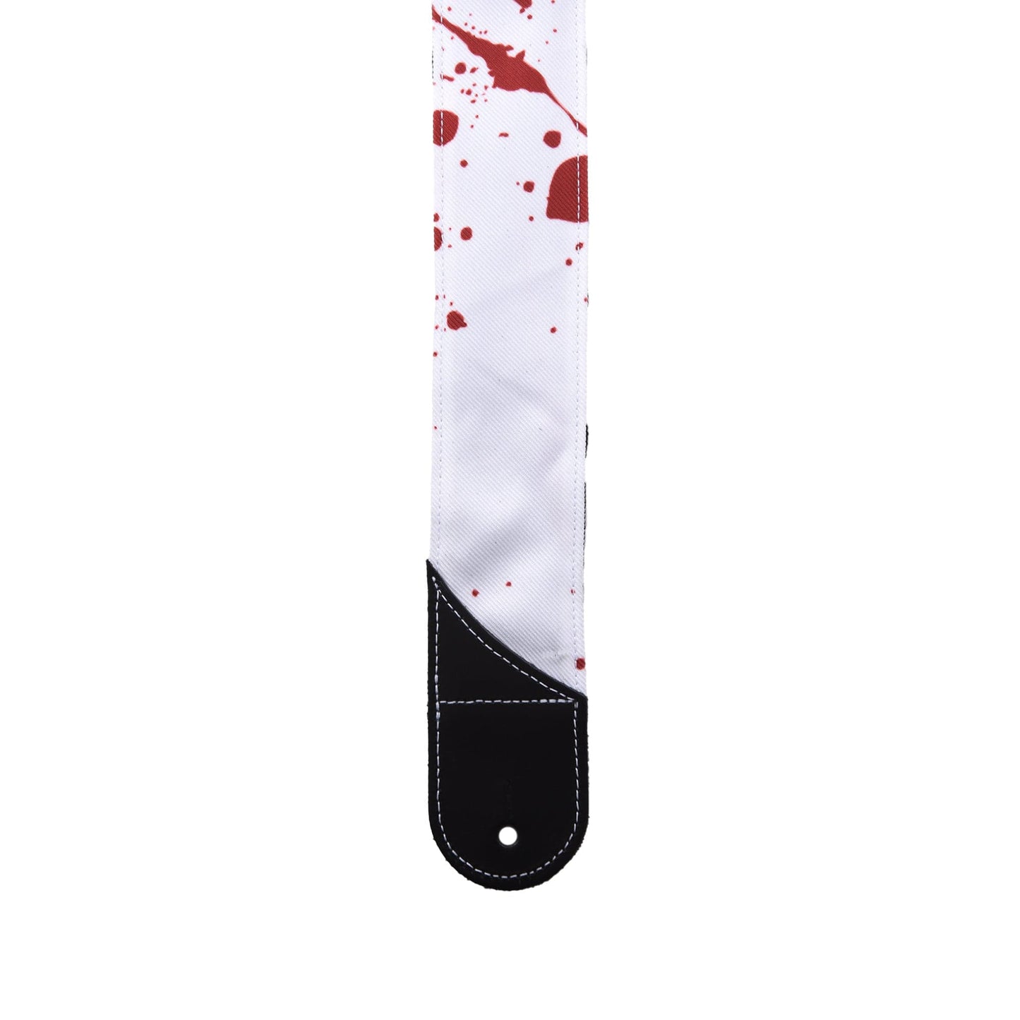 Jackson Splatter Strap, White and Red, 2" Accessories / Straps