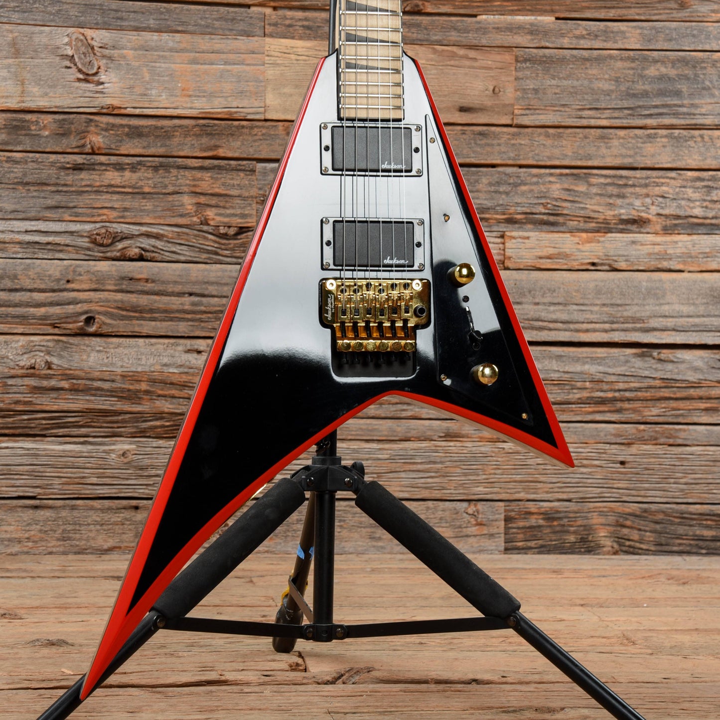 Jackson Special Edition JS32RM Rhoads Black w/Red Stripes 2017 Electric Guitars / Solid Body