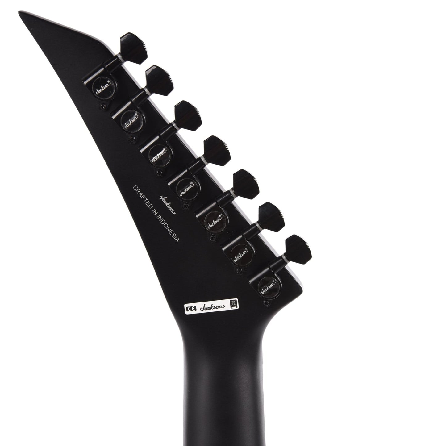 Jackson X Series King V KVX-MG7 Satin Black w/Primer Gray Bevels Electric Guitars / Solid Body