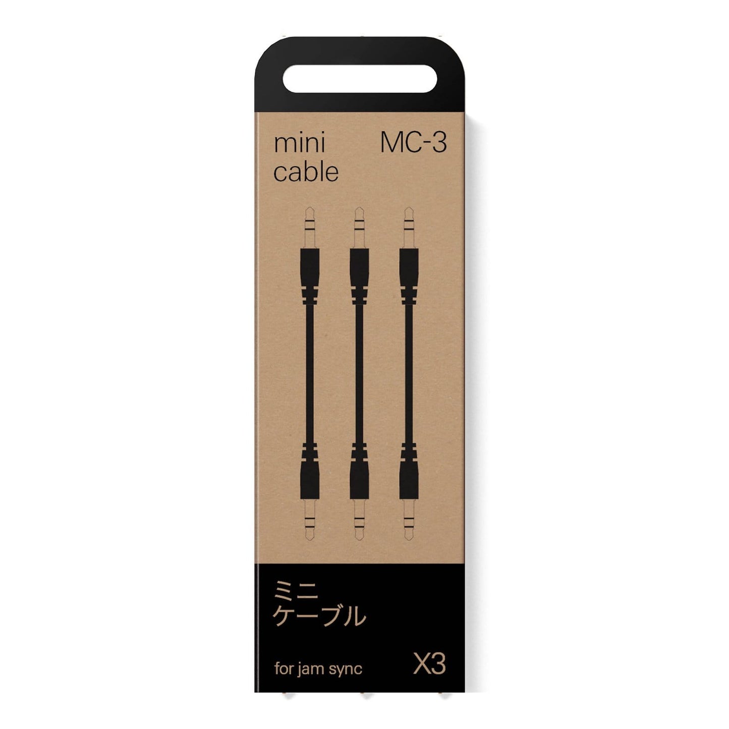 Jenstech MC-3 PO Sync Cable 3-Pack for Teenage Engineering Pocket Operators Accessories / Cables