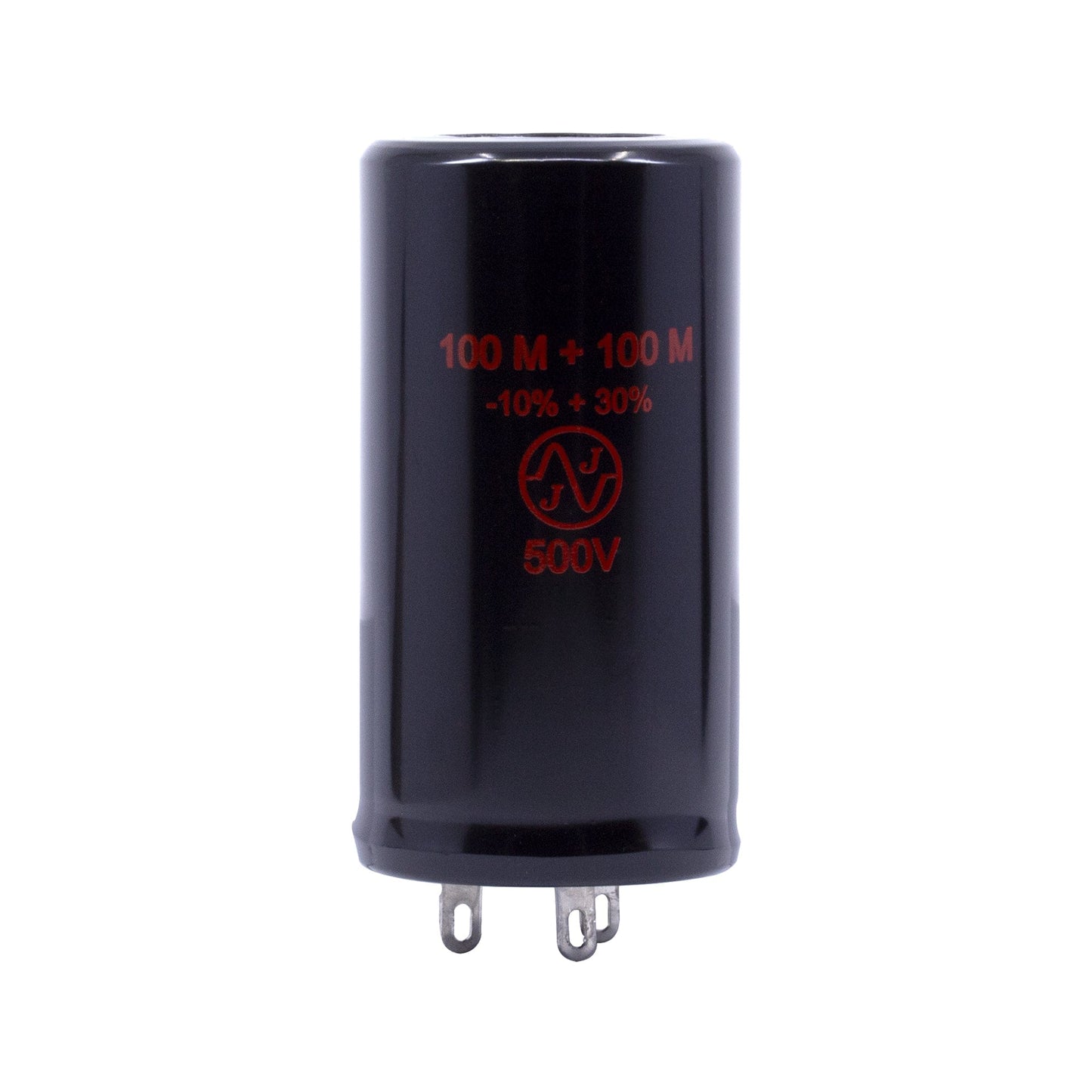 JJ Can Capacitor Multi-Section 100/100 µF @ 500 VDC Parts / Amp Parts
