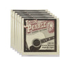 John Pearse Acoustic Strings 80/20 Bronze Slightly Light 11-50 6 Pack Bundle Accessories / Strings / Guitar Strings