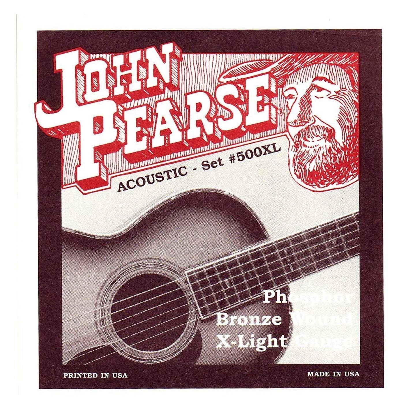 John Pearse Acoustic Strings Phosphor Bronze Extra Light 10-47 (3 Pack Bundle) Accessories / Strings / Guitar Strings