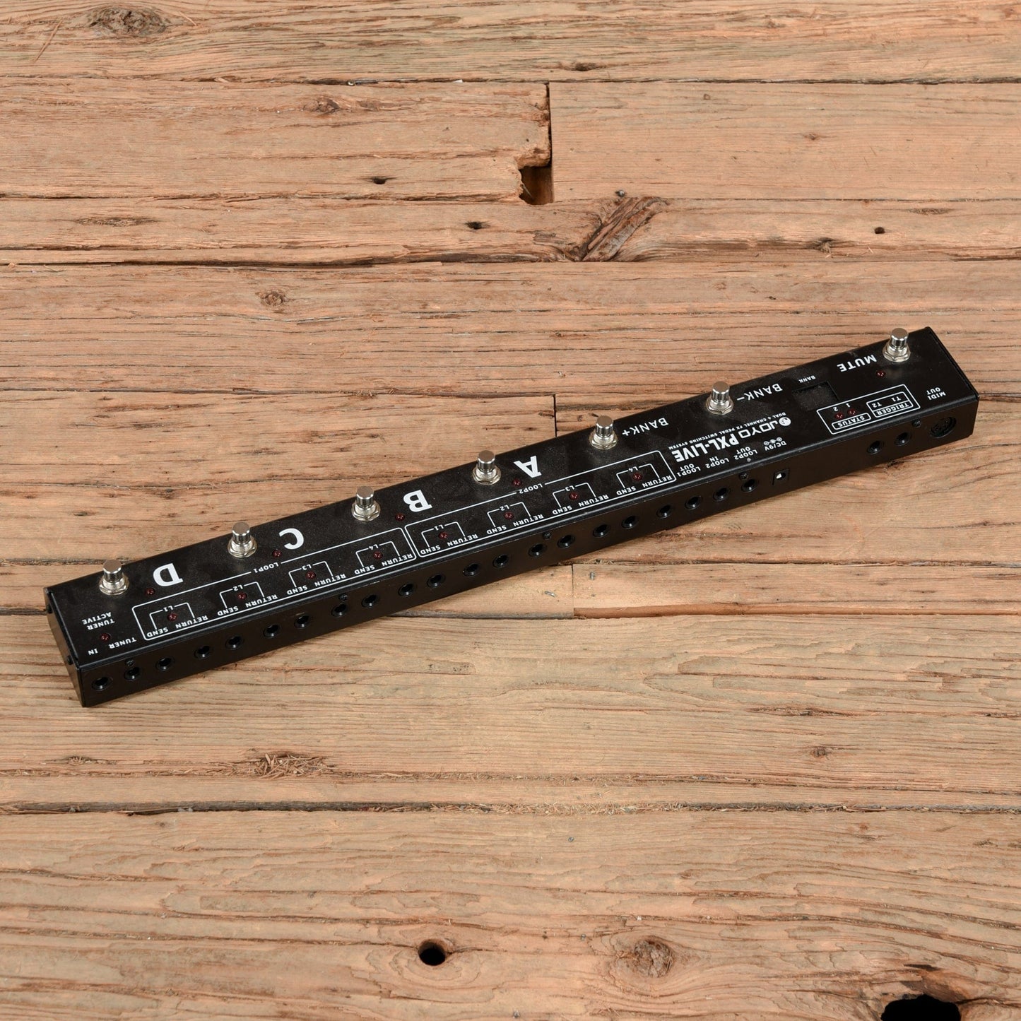 Joyo PXL-Live Dual 4-Channel Pedal Switcher USED Effects and Pedals / Controllers, Volume and Expression