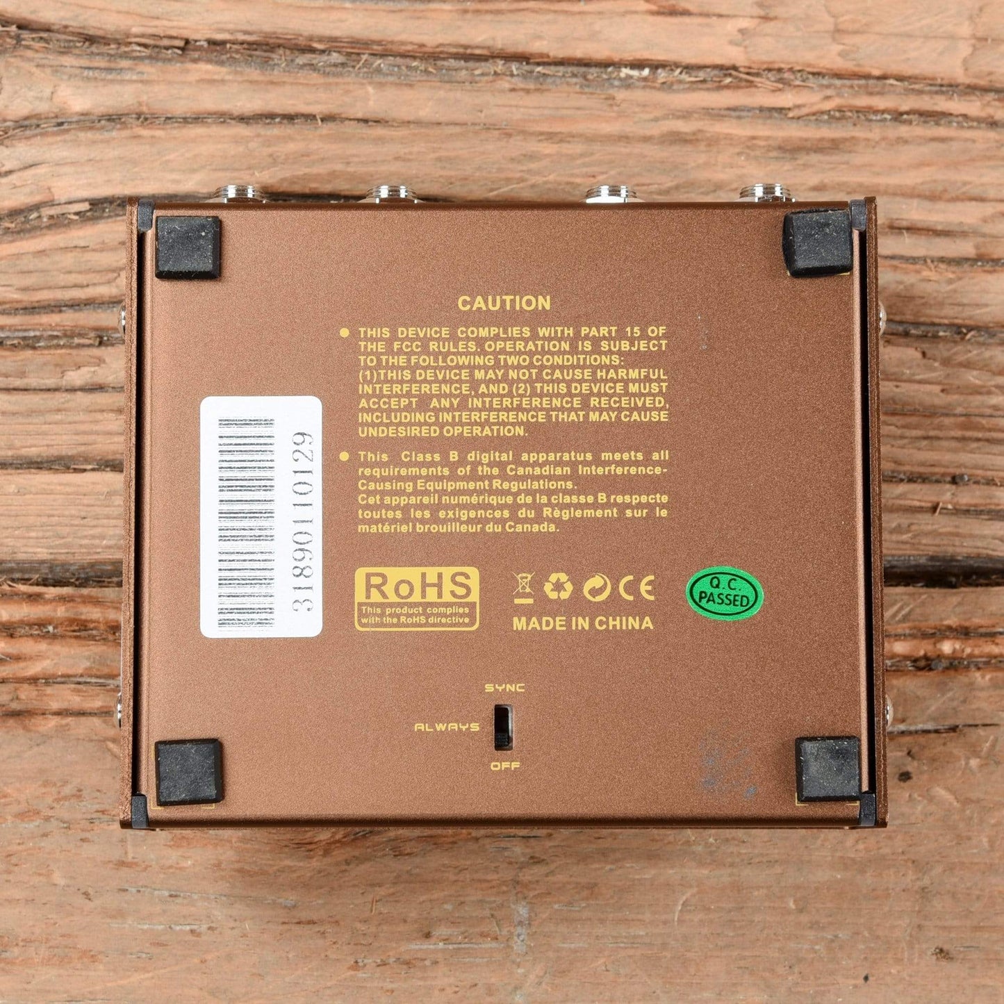 Joyo R-Series R-09 Vision Dual-Modulation Effects and Pedals / Multi-Effect Unit