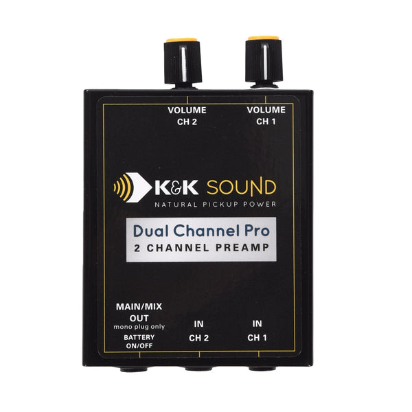 K&K Dual Channel Pro Preamp Chicago Music Exchange
