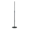K&M Baseline 260/1 Cast-Iron Round Base Microphone Stand 34-62" Black Accessories / Stands