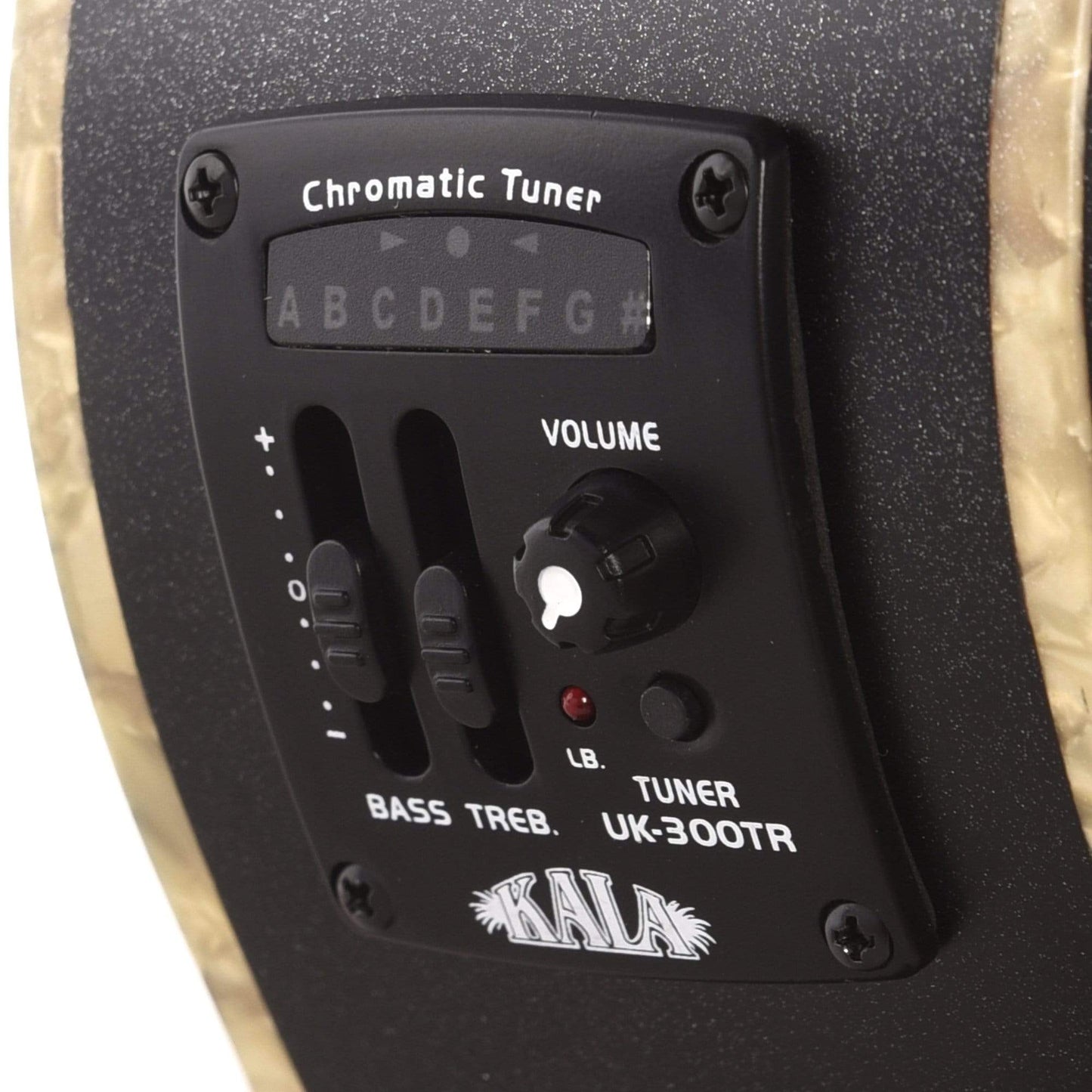 Kala KA-JTE Tenor Ukulele Satin Metallic Black Archtop Folk Instruments / Ukuleles