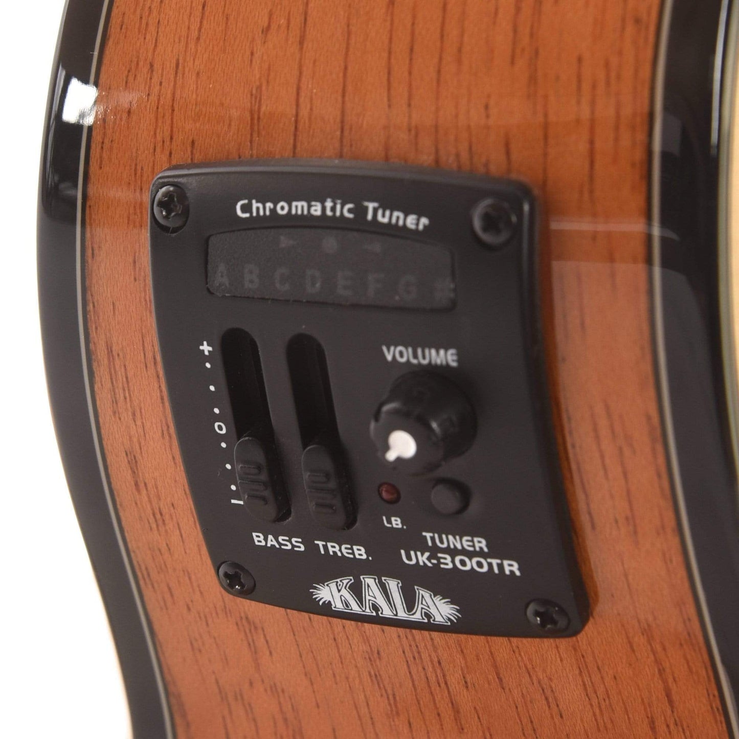 Kala KA-STGE-C Tenor Ukulele Gloss Solid Spruce/Mahogany Cutaway w/EQ Folk Instruments / Ukuleles