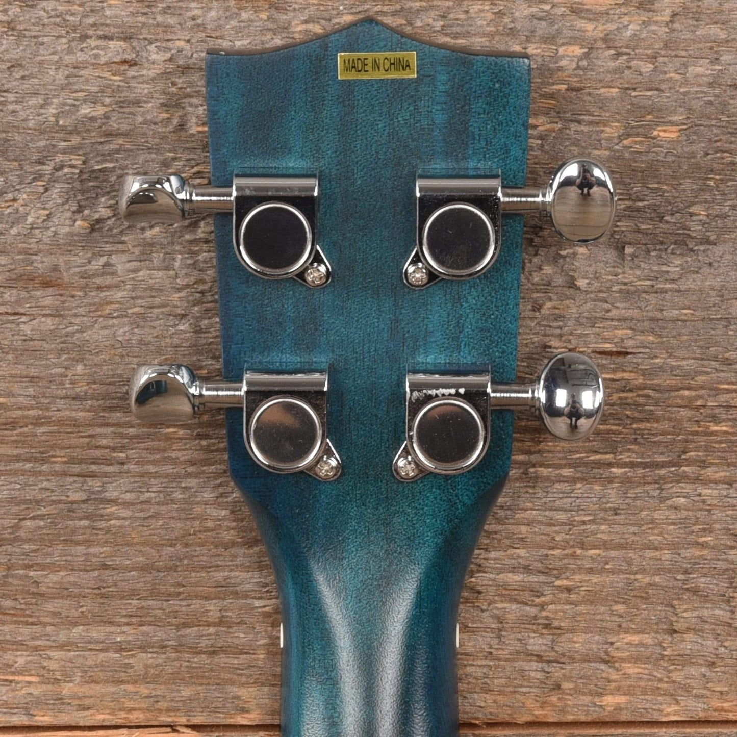 Kala KA-TEMB Tenor Ukulele Blue Translucent Satin Exotic Mahogany Folk Instruments / Ukuleles