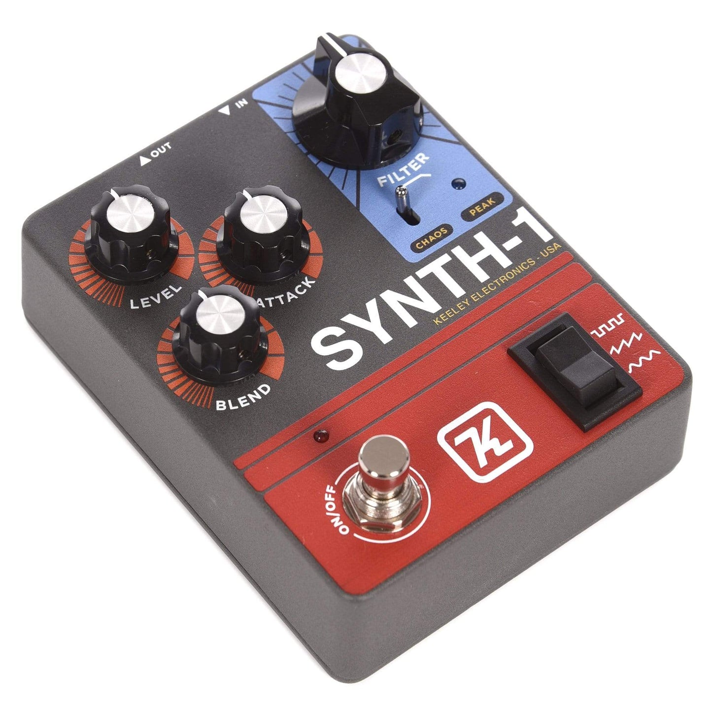 Keeley Electronics Synth1 Reverse Attach Fuzz Wave Generator Effects and Pedals / Fuzz