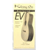 Kling-On SS-1P-C Static Cling 1-Piece "Tear-Drop" Pickguard for Steel Acoustic Clear Parts / Pickguards