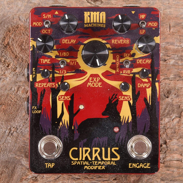 KMA Cirrus Delay Reverb Pedal w/ Tap Tempo Chicago Music Exchange