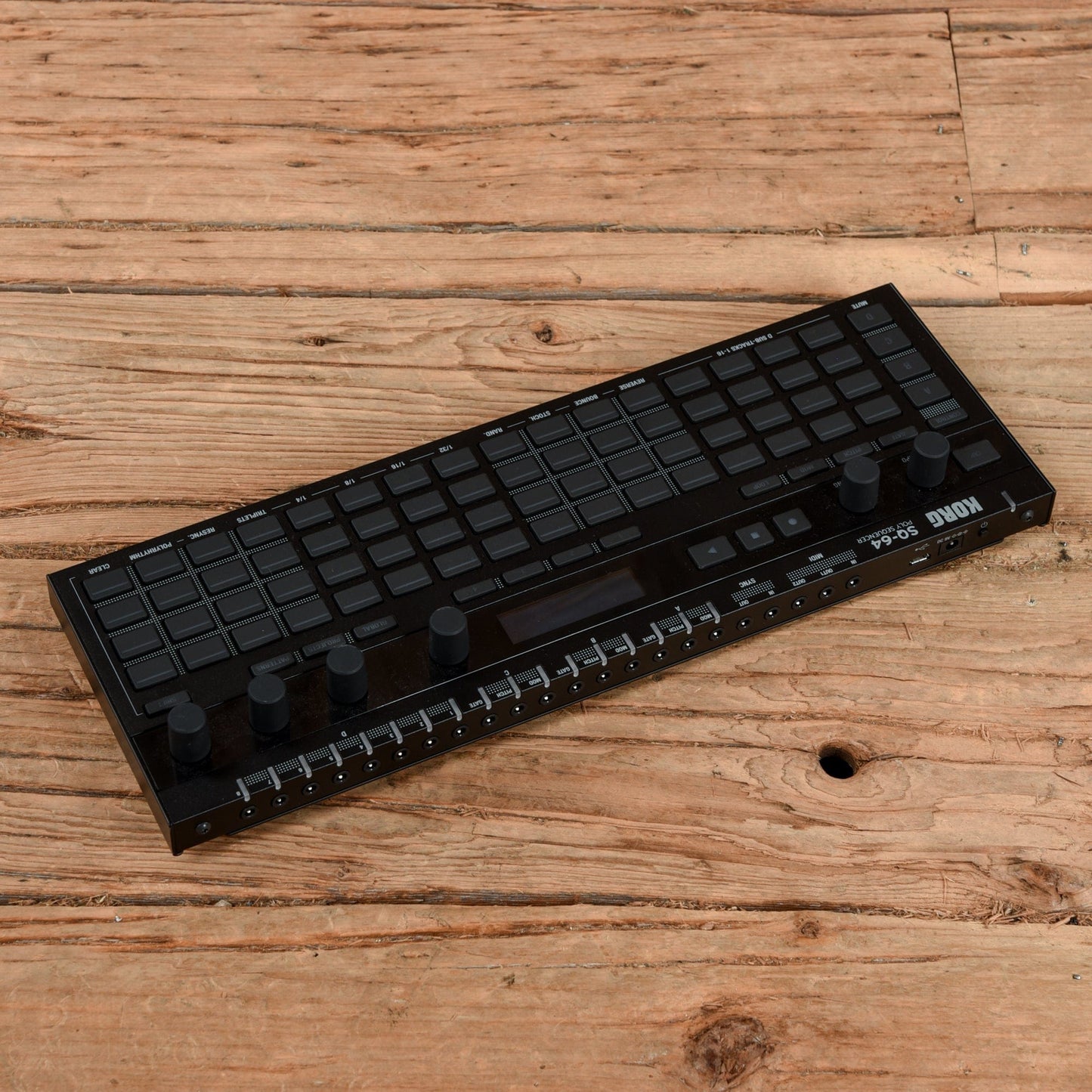 Korg SQ-64 Polyphonic Sequencer Drums and Percussion / Drum Machines and Samplers