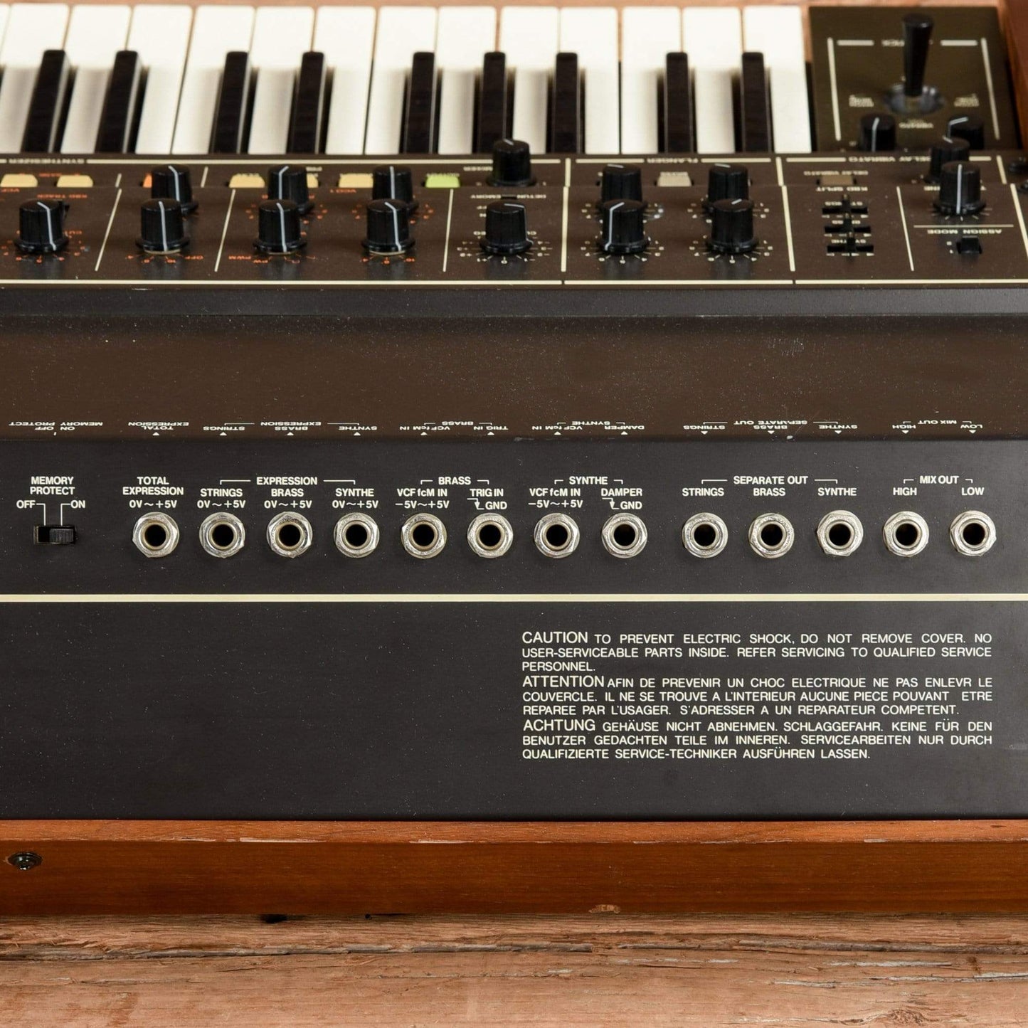 Korg Trident Polyphonic Synthesizer 1980s Keyboards and Synths / Synths / Analog Synths