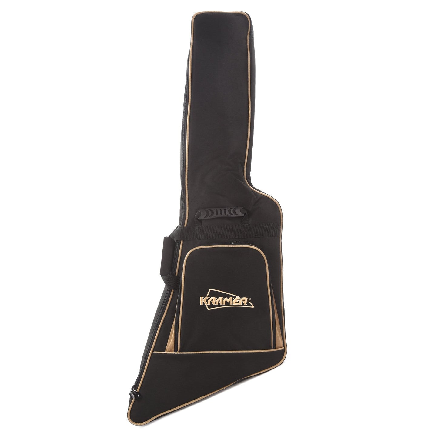 Kramer Signature Tracii Guns Gunstar Voyager Outfit Black Metallic & Silver Ghost Flames Electric Guitars / Solid Body