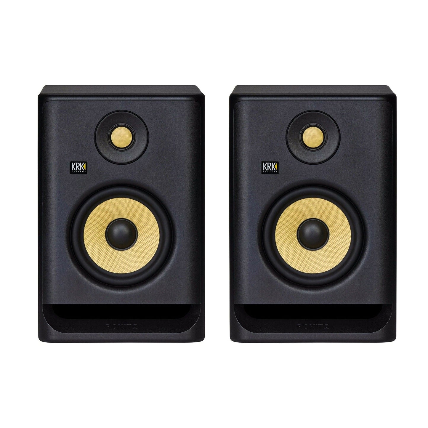 KRK Rokit 5 G4 5" Studio Monitor Black Pair Bundle Pro Audio / Speakers / Studio Monitors