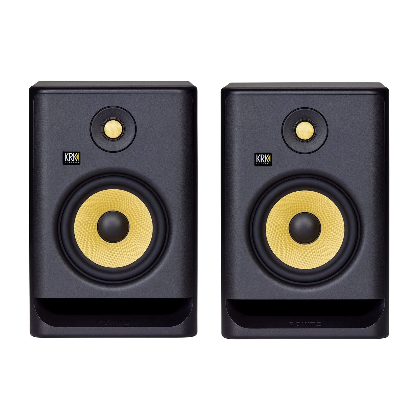 KRK Rokit 7 G4 7" Studio Monitor Black Pair Bundle Pro Audio / Speakers / Studio Monitors