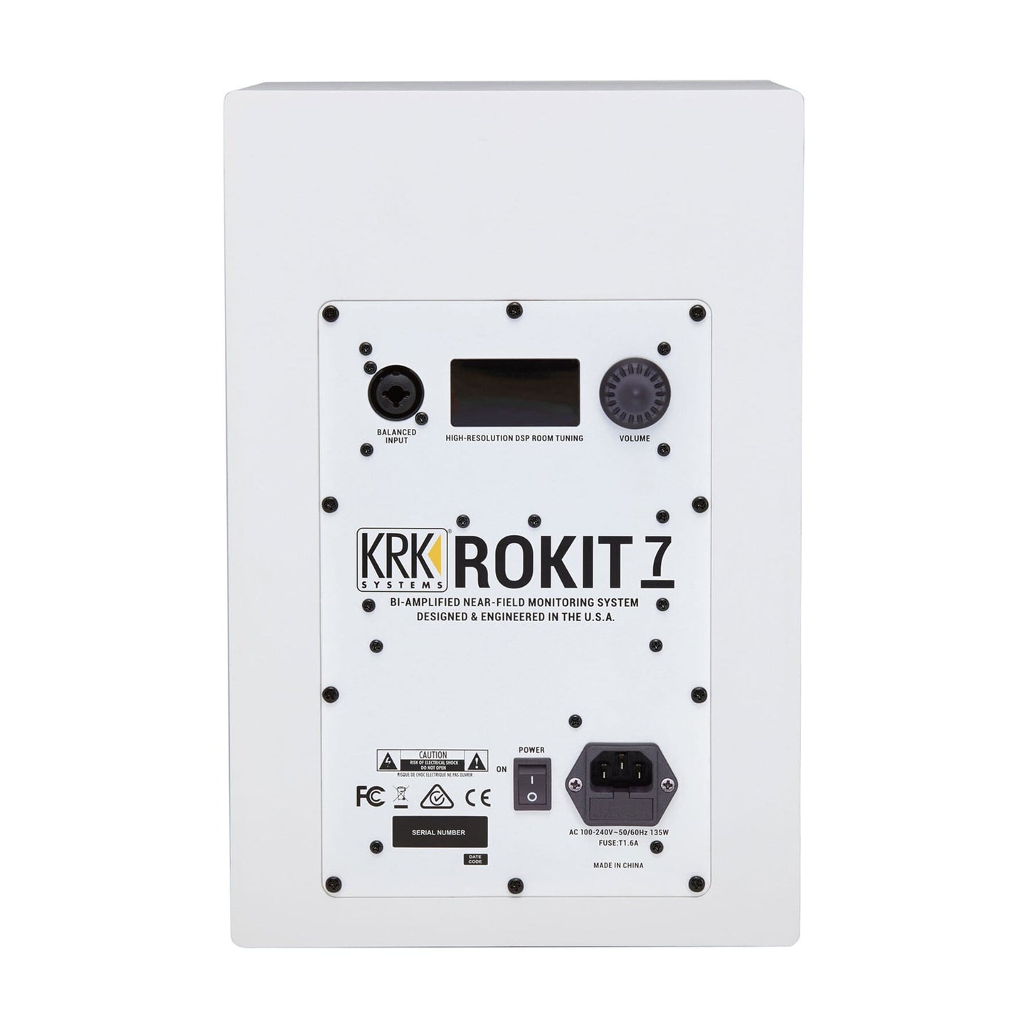 KRK Rokit 7 G4 7" Studio Monitor White Noise Pro Audio / Speakers / Studio Monitors