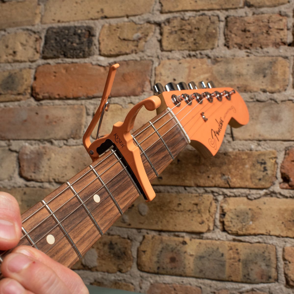 Fender x Kyser Quick-Change Capo Pacific Peach Accessories / Capos