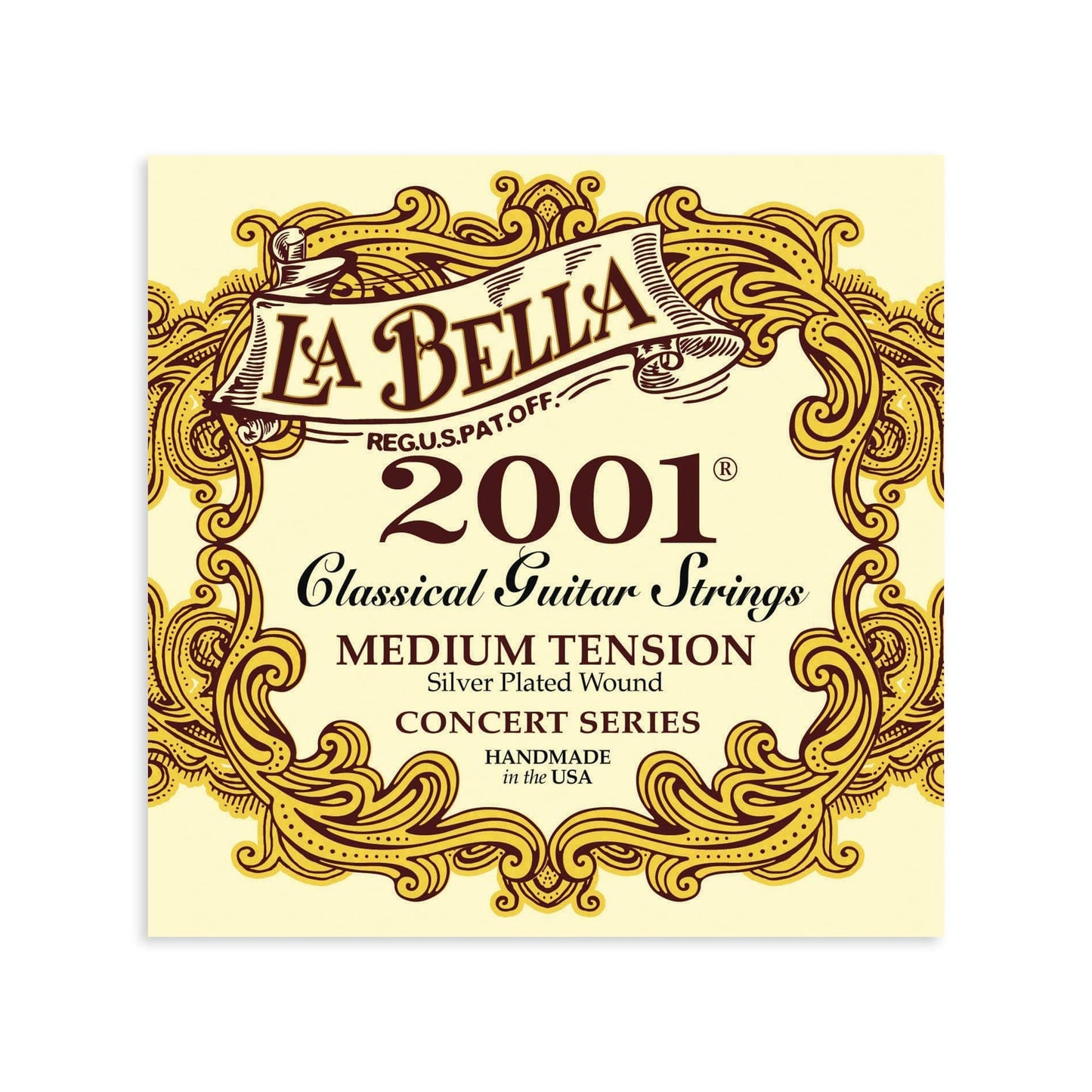 La Bella 2001 Classical Guitar Strings Medium Tension Accessories / Strings / Guitar Strings