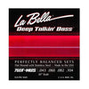 La Bella 760F-MUS Deep Talkin Bass Stainless Steel Flat Wound 30 Inch Scale 43-104 Accessories / Strings / Guitar Strings