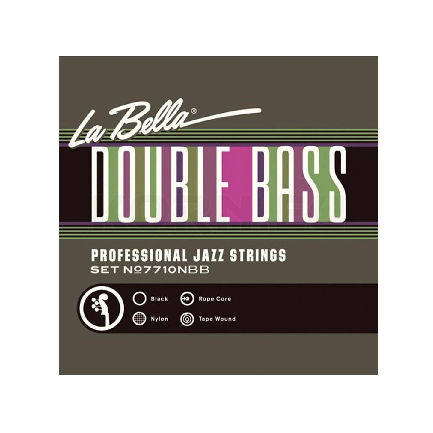 La Bella 7710NBB Ampeg BB1 Baby Bass Set Accessories / Strings / Guitar Strings