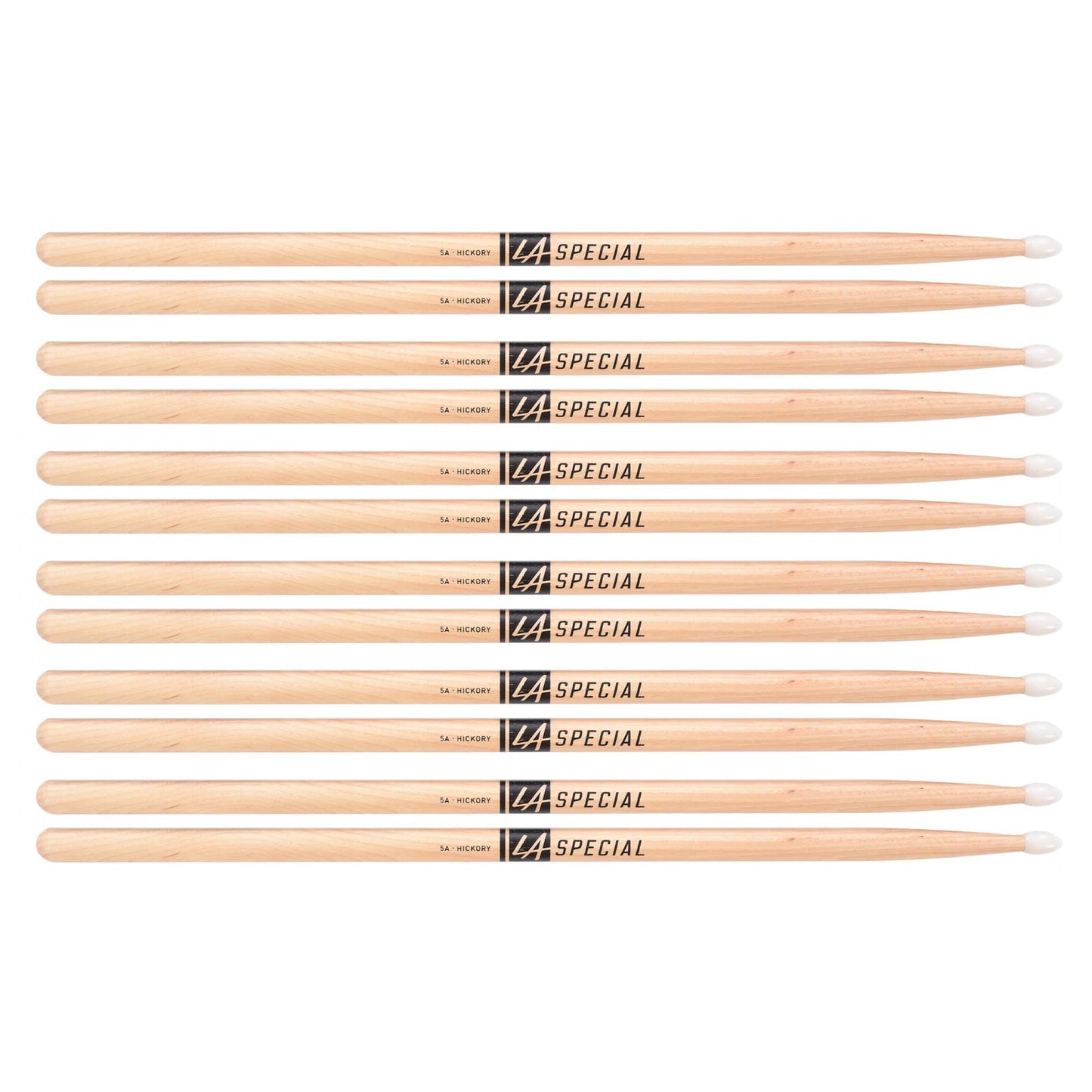 Promark LA Special 5A Nylon Tip Drum Sticks (6 Pair Bundle) Drums and Percussion / Parts and Accessories / Drum Sticks and Mallets