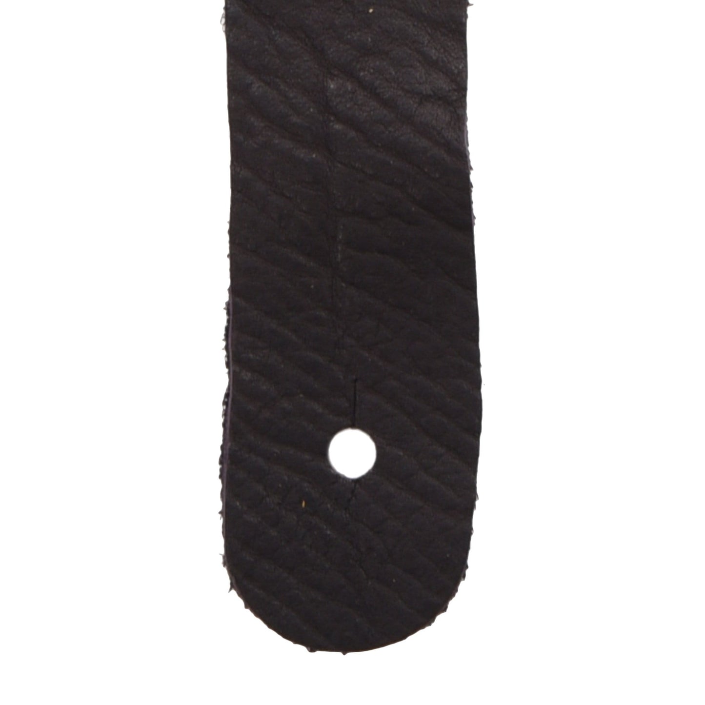 Lakota Leathers Flat Braid Mandolin Strap 43" Black & Tan Accessories / Straps