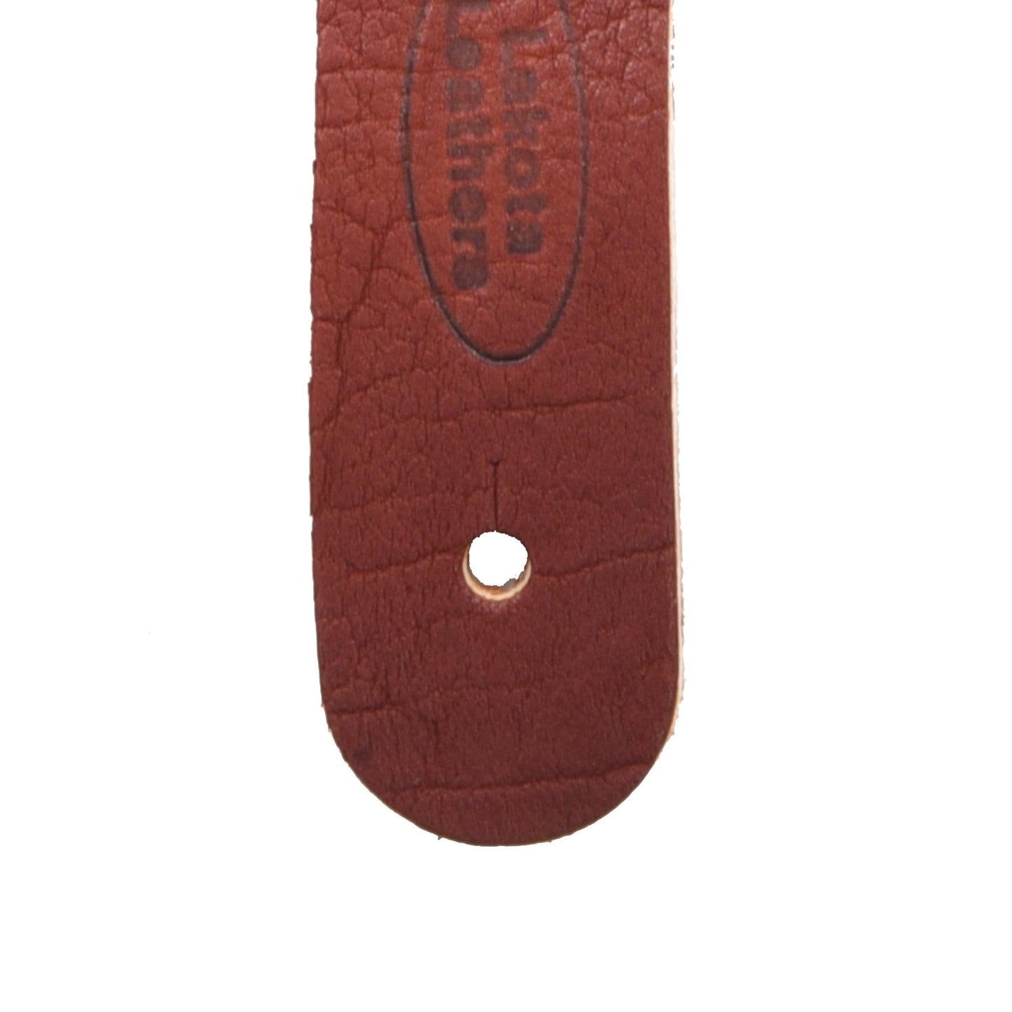 Lakota Leathers Round Braid Mandolin Strap 43" Tobacco Accessories / Straps