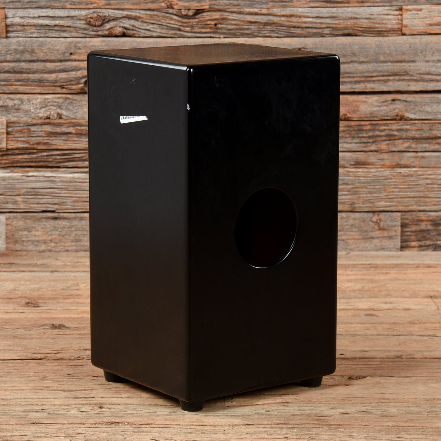 LP Black Box Cajon Black w/Ebony Craftwood Faceplate Drums and Percussion / Hand Drums / Cajons