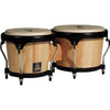 LP Aspire Oak Bongos with Black Hardware - Natural Drums and Percussion / Hand Drums / Congas and Bongos