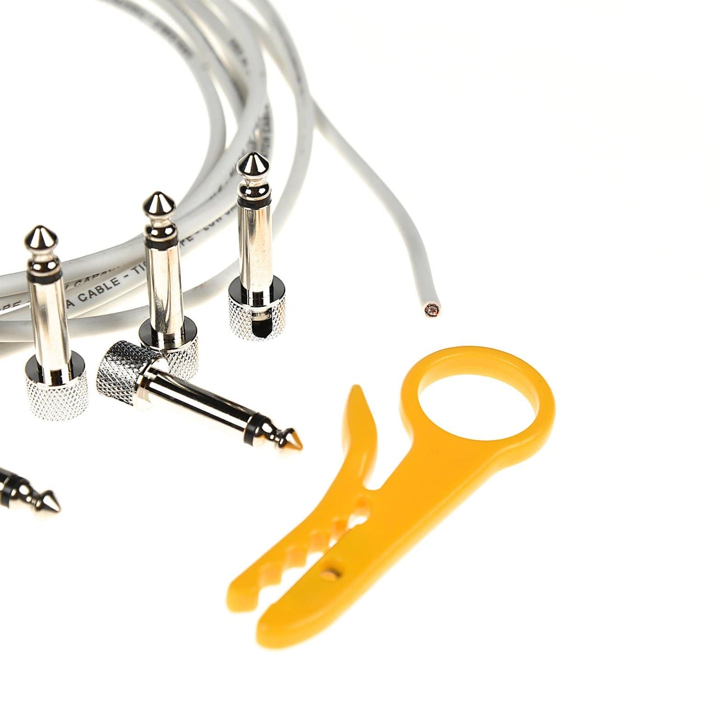 Lava Cable Tightrope Solder-Free Pedal Board Kit 10' White Accessories / Cables